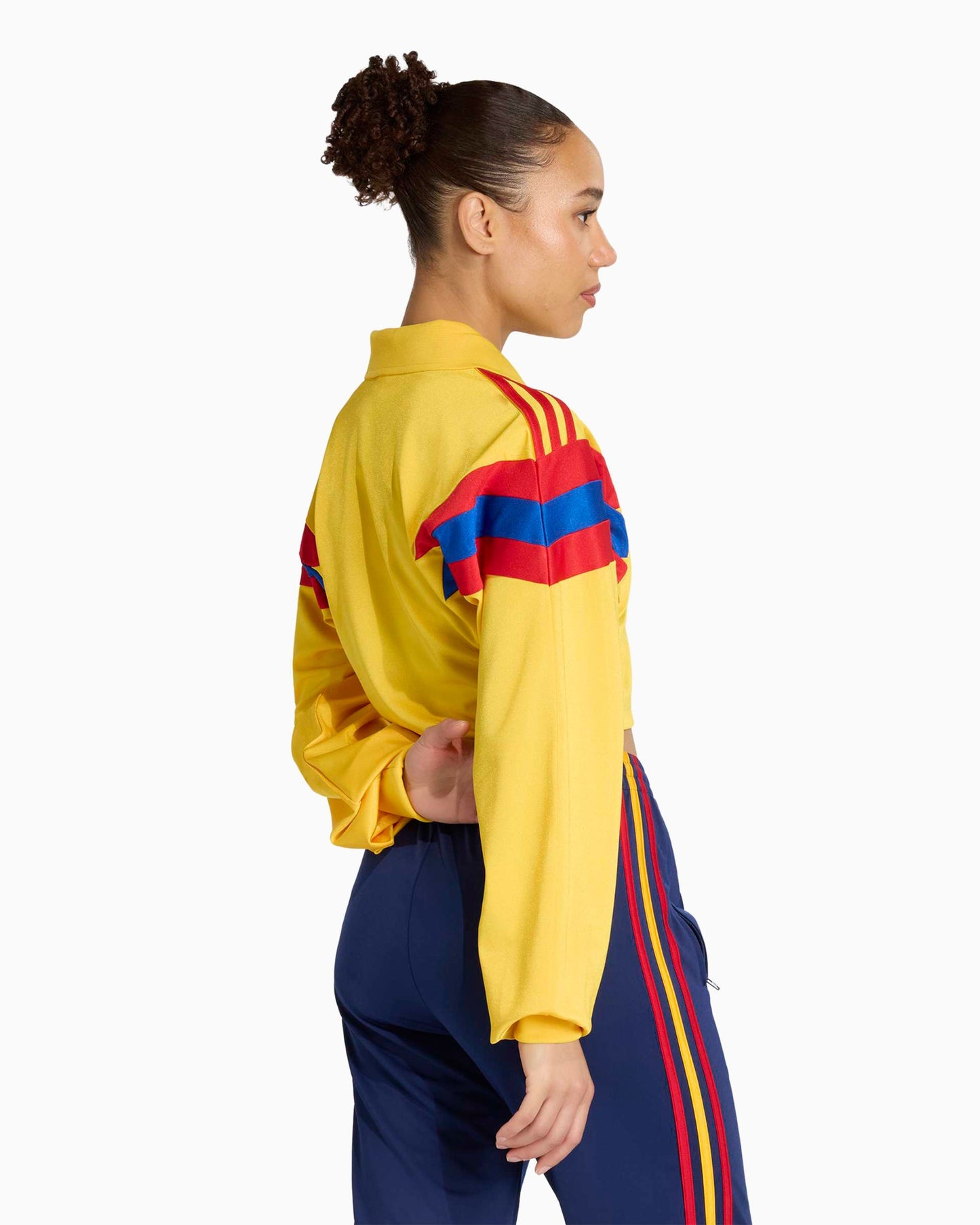 Sudadera Crop adidas Originals Colombia Reconstructed para mujer