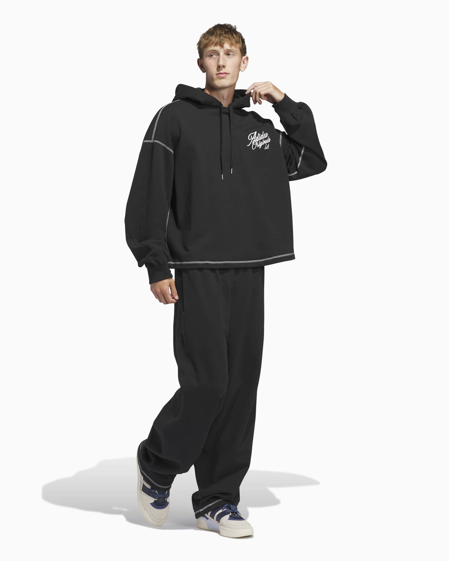 Sudadera con capucha Oversize adidas Originals Los Angeles Santa Monica Unisex