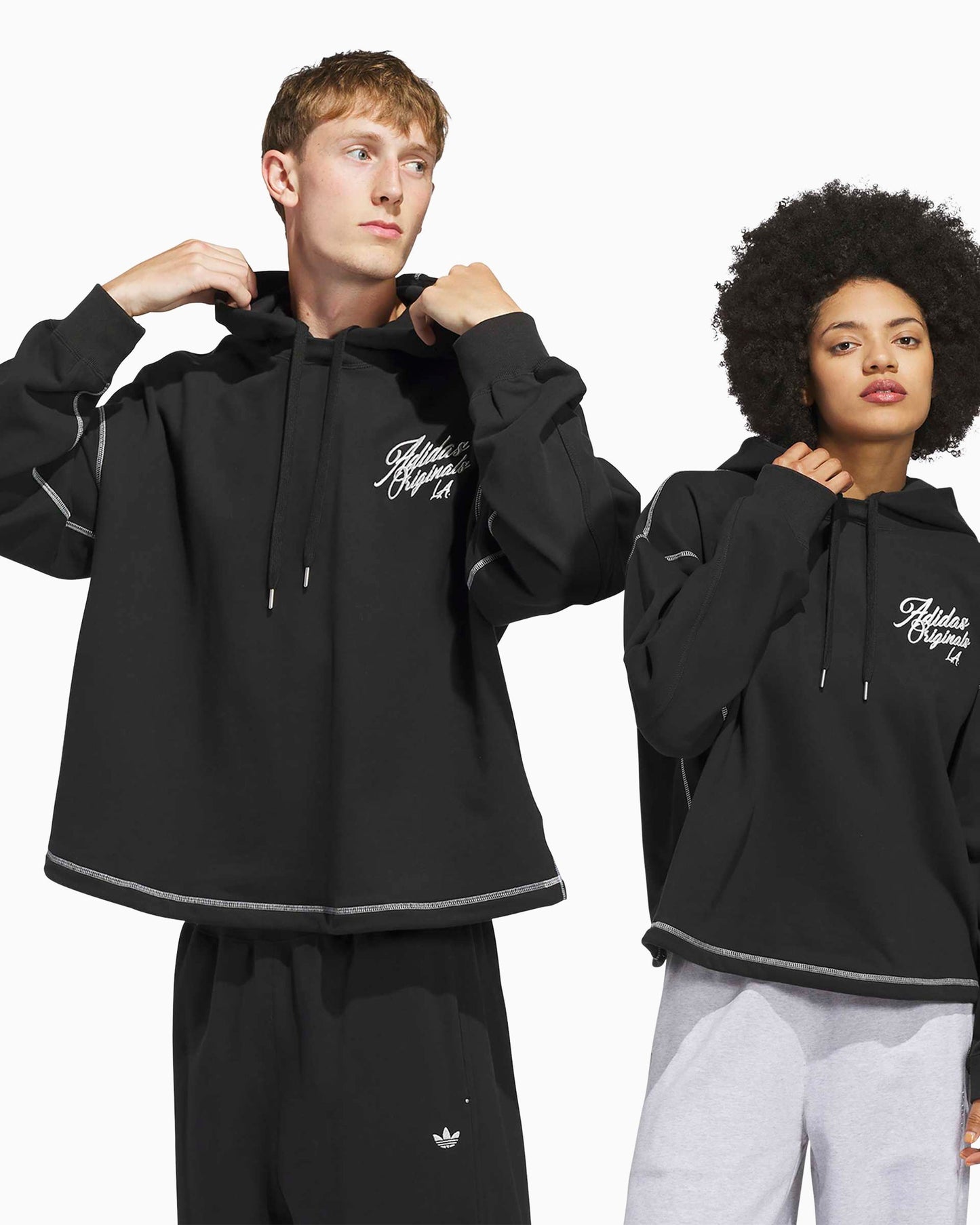Sudadera con capucha Oversize adidas Originals Los Angeles Santa Monica Unisex