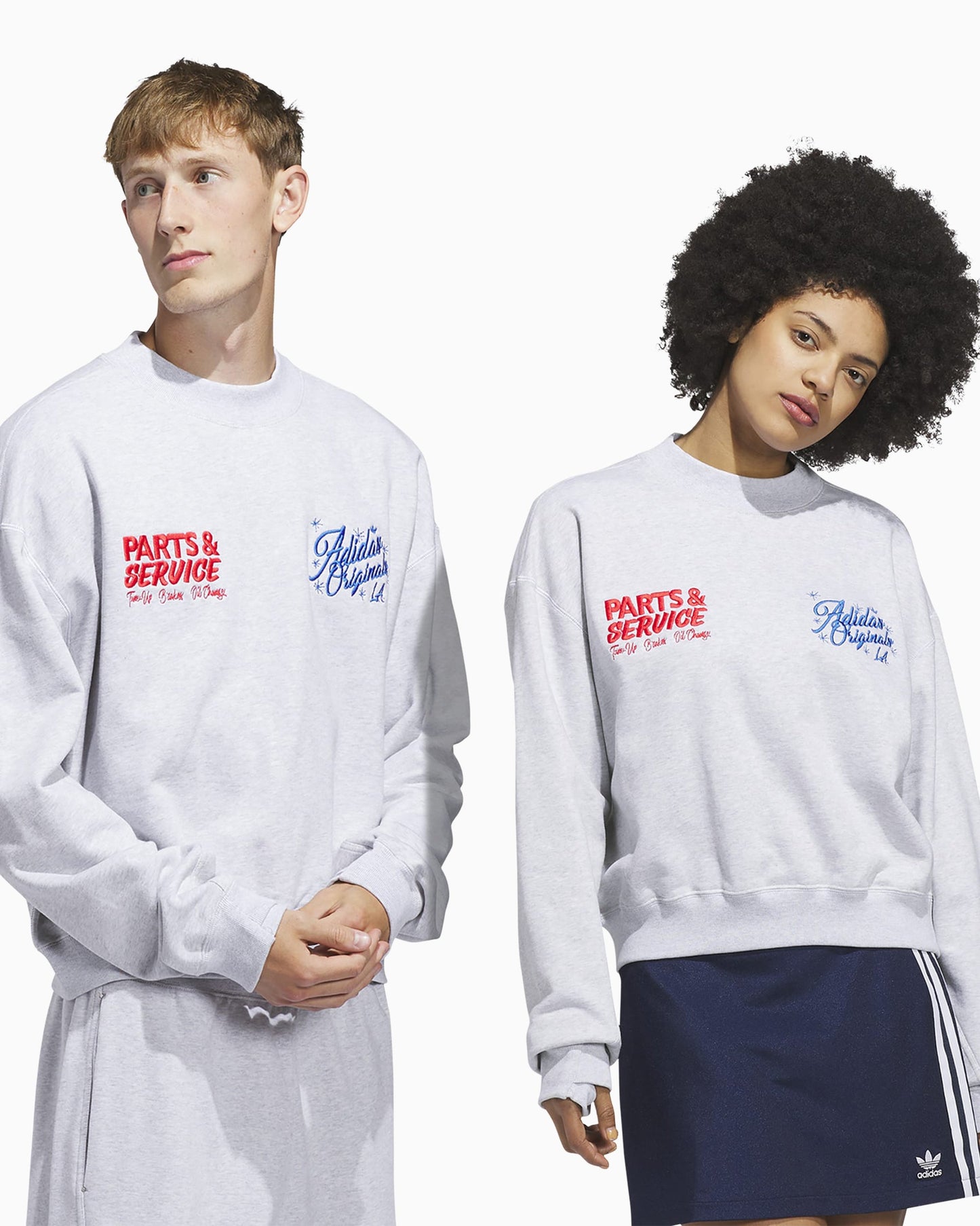Sudadera Crop adidas Originals Santa Monica Unisex