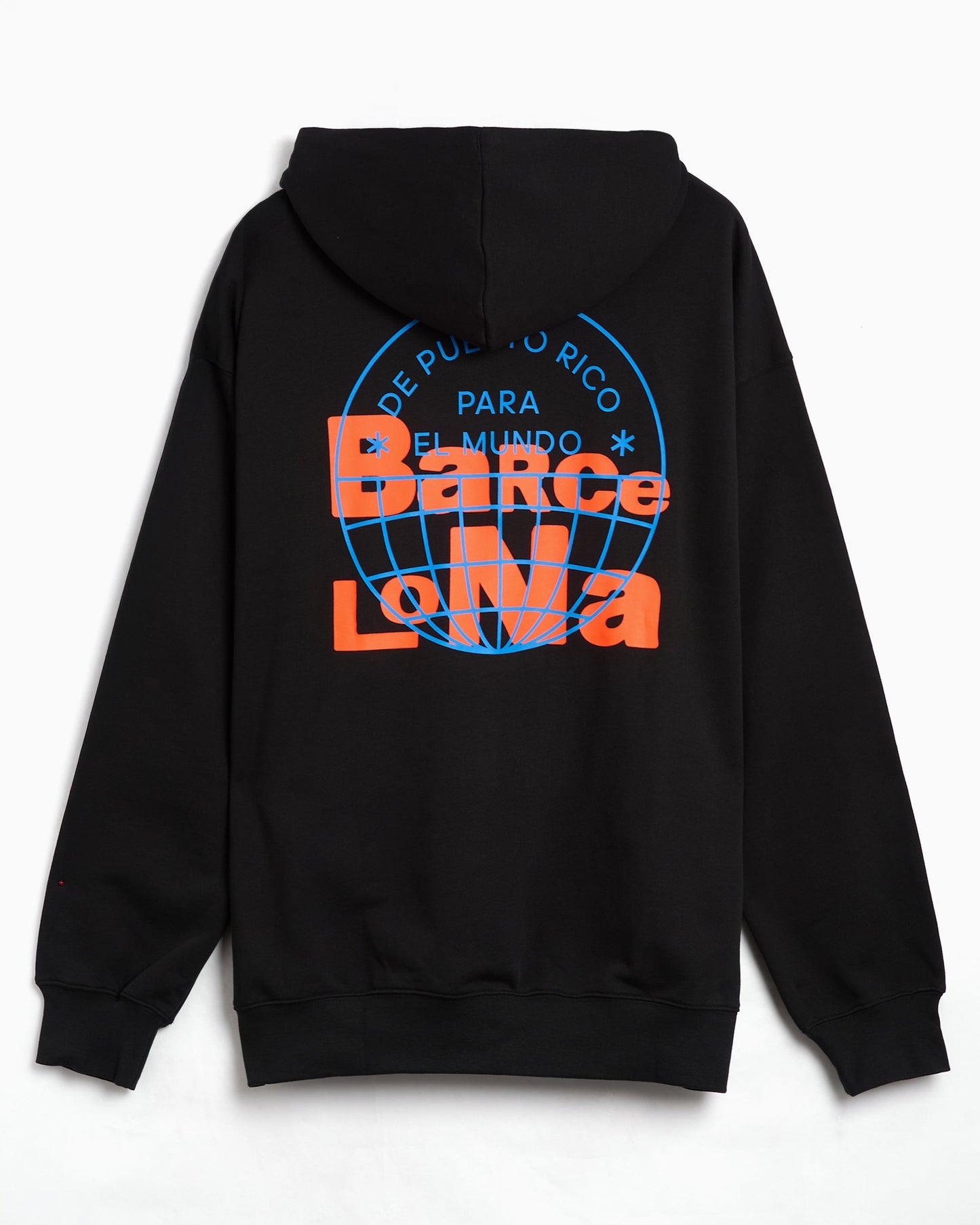 Sudadera con capucha Relaxed adidas Originals x Bad Bunny DtMF Tour Merch "Barcelona" para hombre
