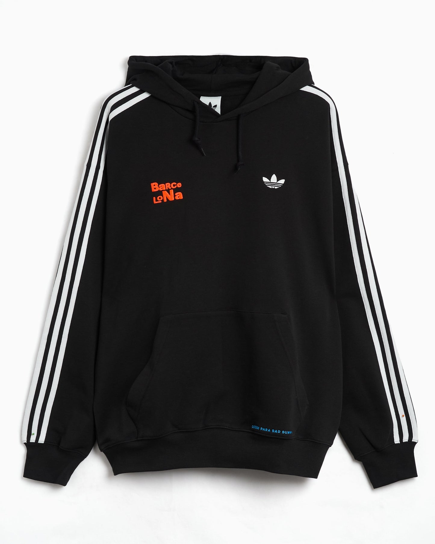Sudadera con capucha Relaxed adidas Originals x Bad Bunny DtMF Tour Merch "Barcelona" para hombre