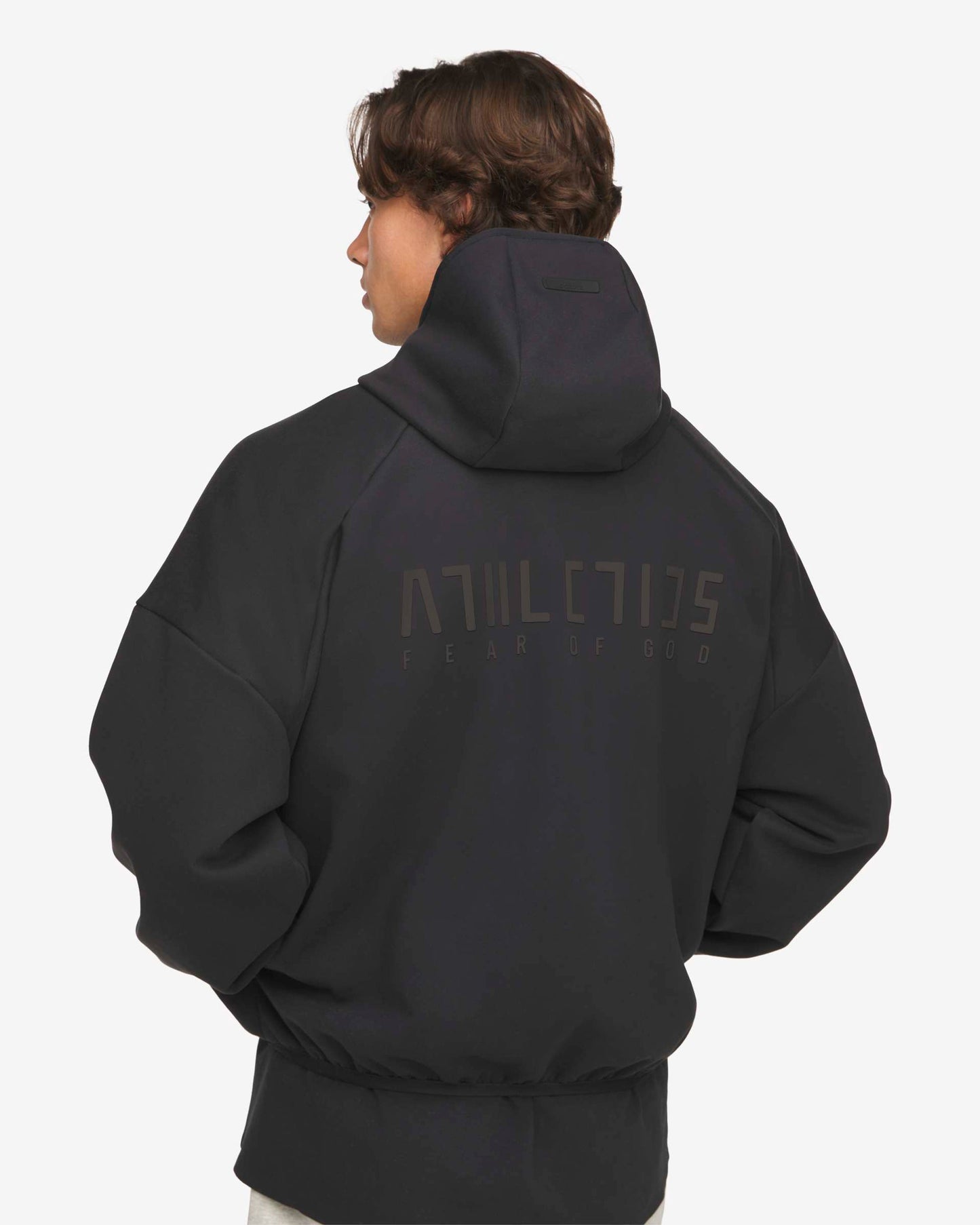 Sudadera con capucha con logo Relaxed adidas Originals x Fear of God ATHLETICS Fleece para hombre