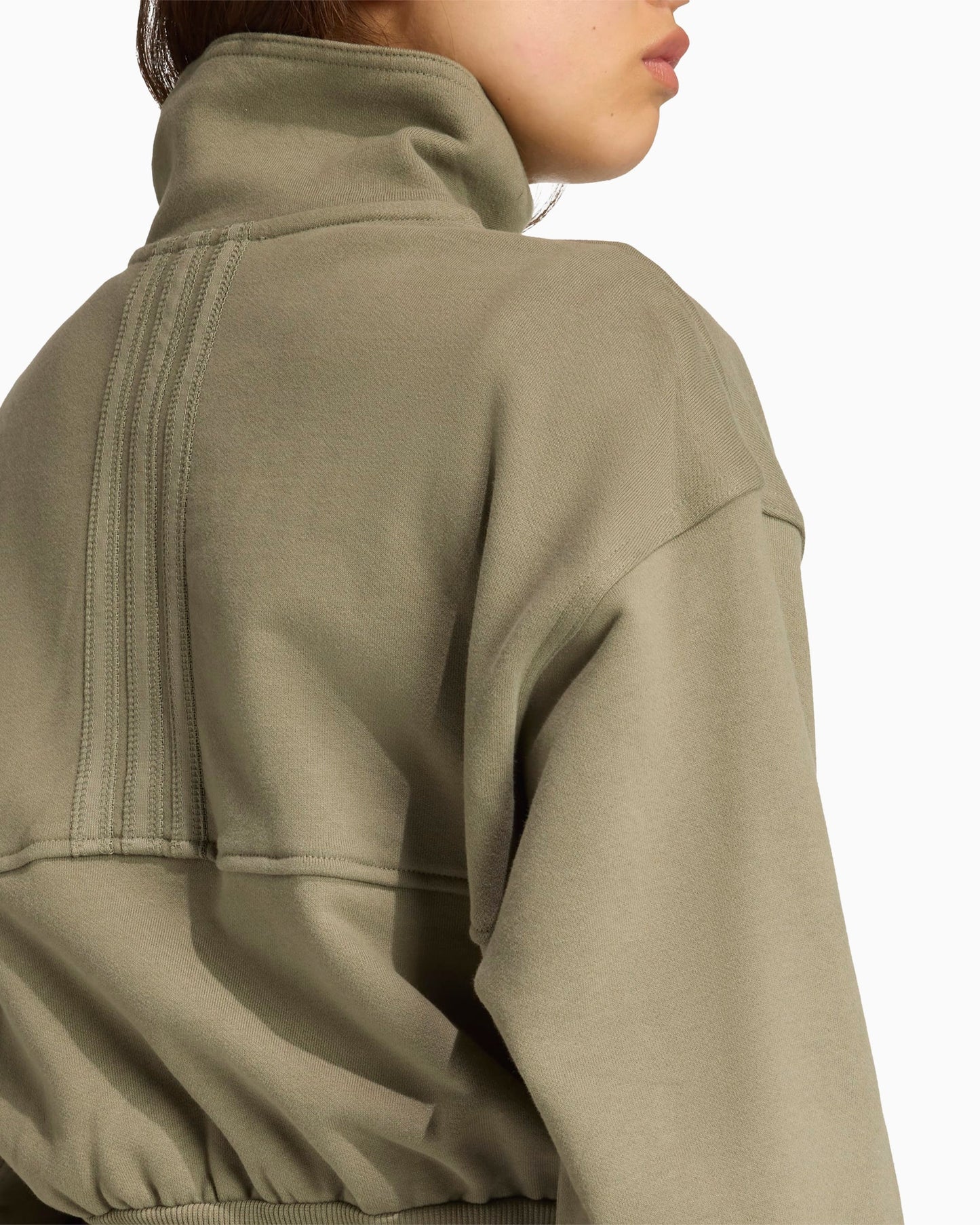 Sudadera Half Zip Crop adidas Originals x Moon Boot LEGGRN para mujer