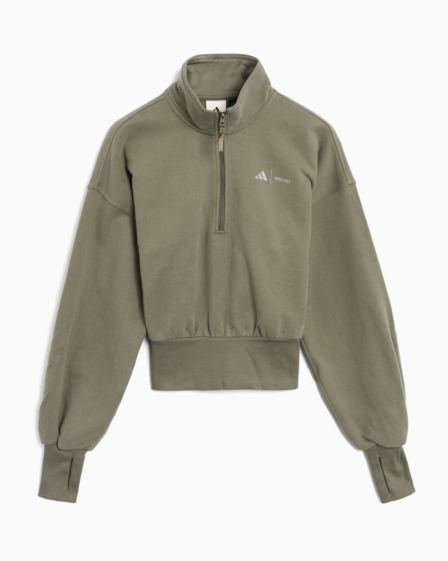 Sudadera Half Zip Crop adidas Originals x Moon Boot LEGGRN para mujer