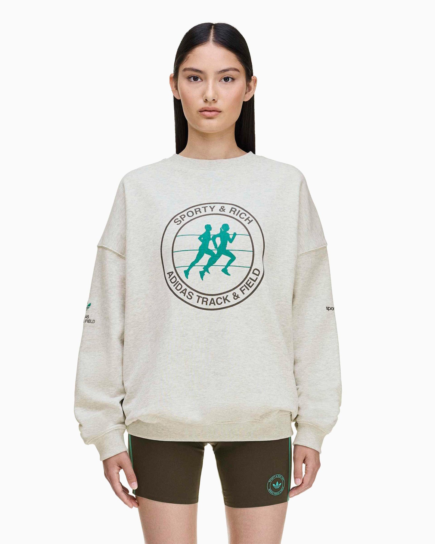 Sudadera adidas Originals x Sporty & Rich para mujer