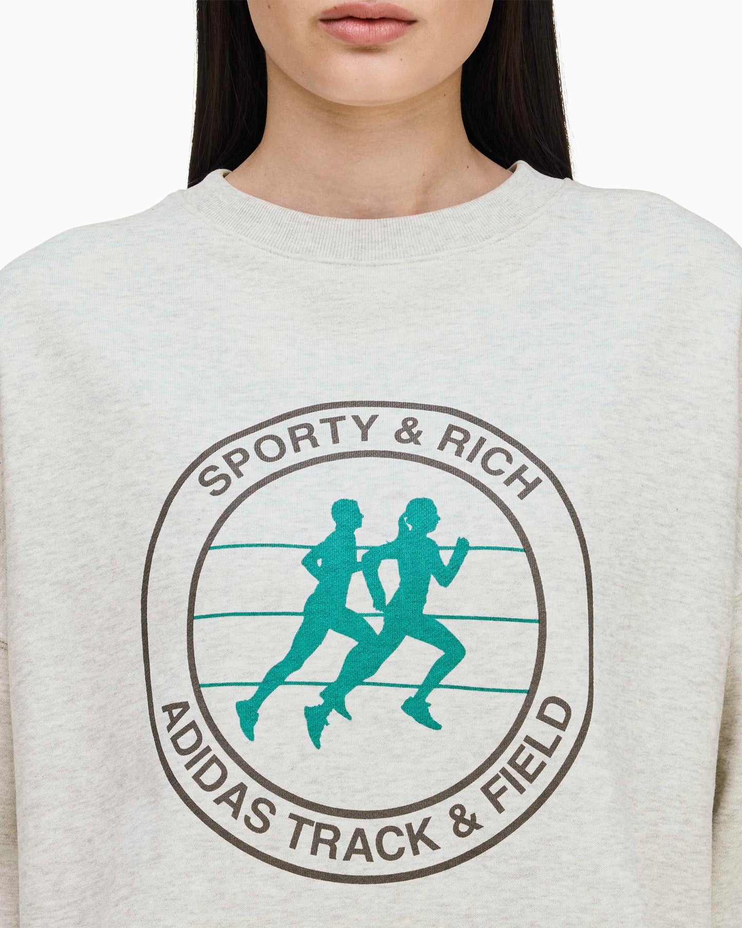 Sudadera adidas Originals x Sporty & Rich para mujer