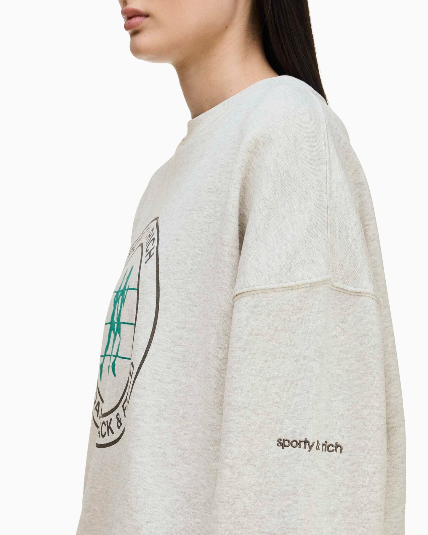 Sudadera adidas Originals x Sporty & Rich para mujer