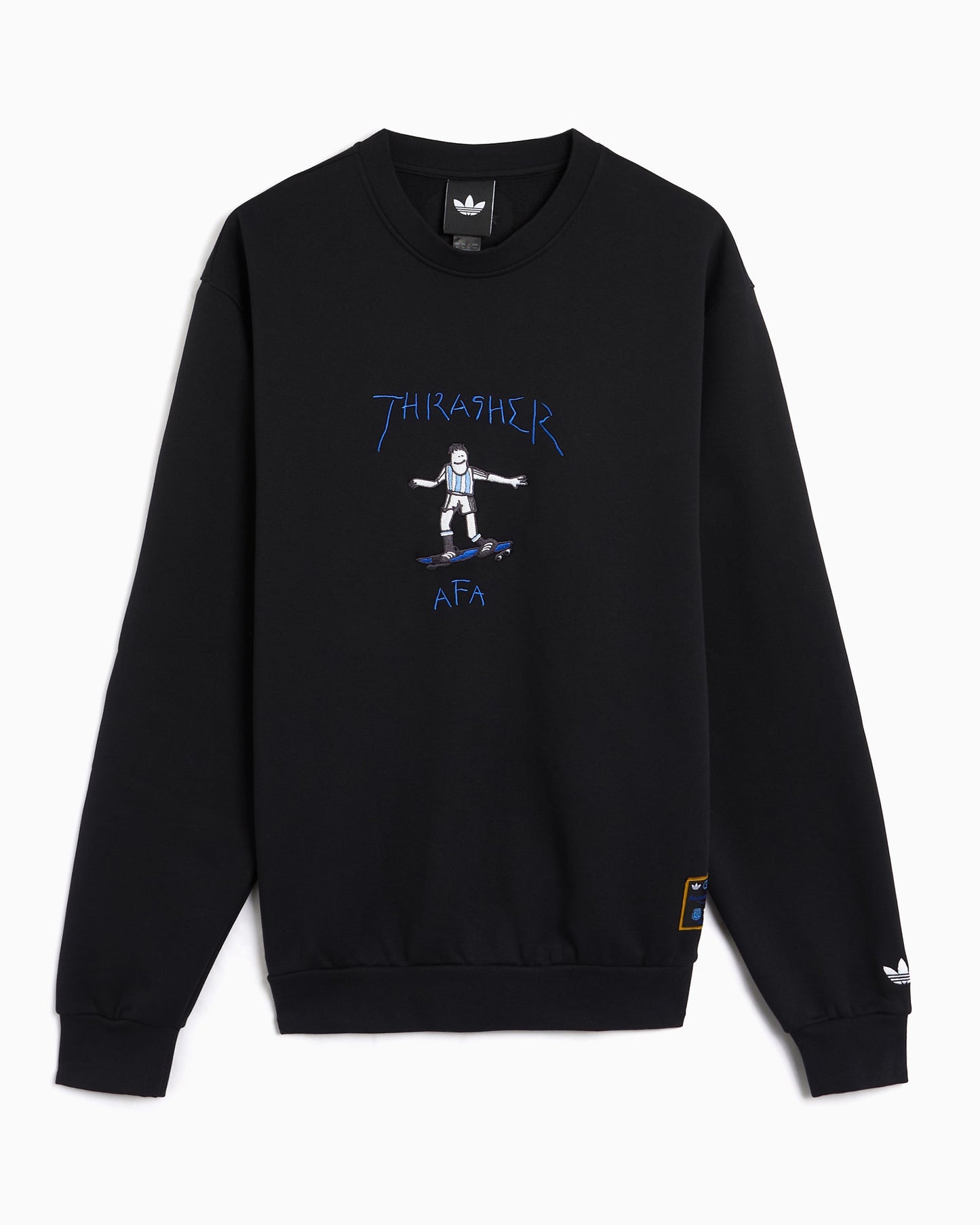 Sudadera Relaxed adidas Originals x Thrasher x AFA Argentina para hombre