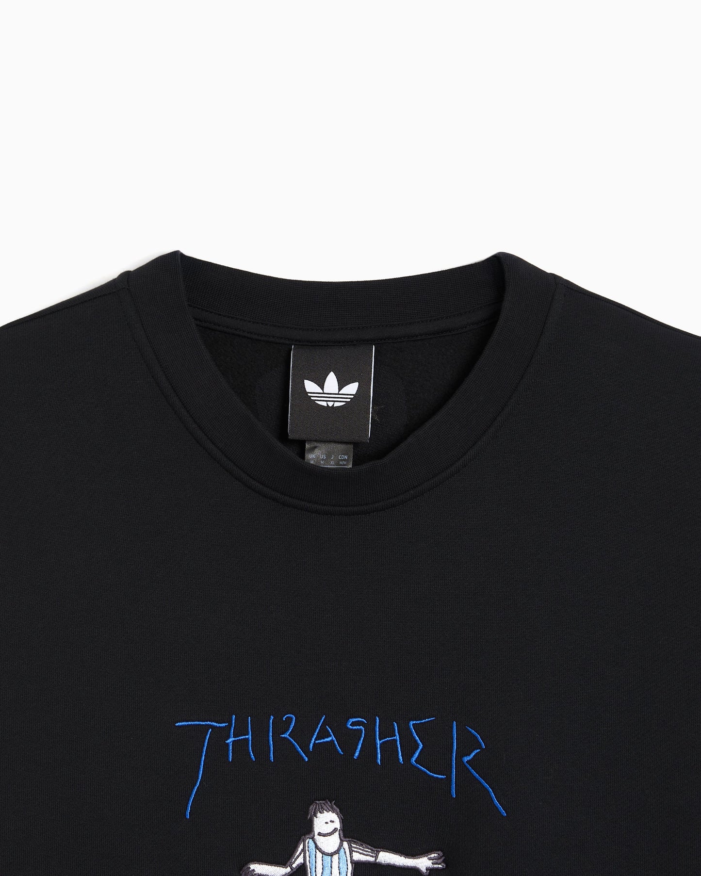 Sudadera Relaxed adidas Originals x Thrasher x AFA Argentina para hombre