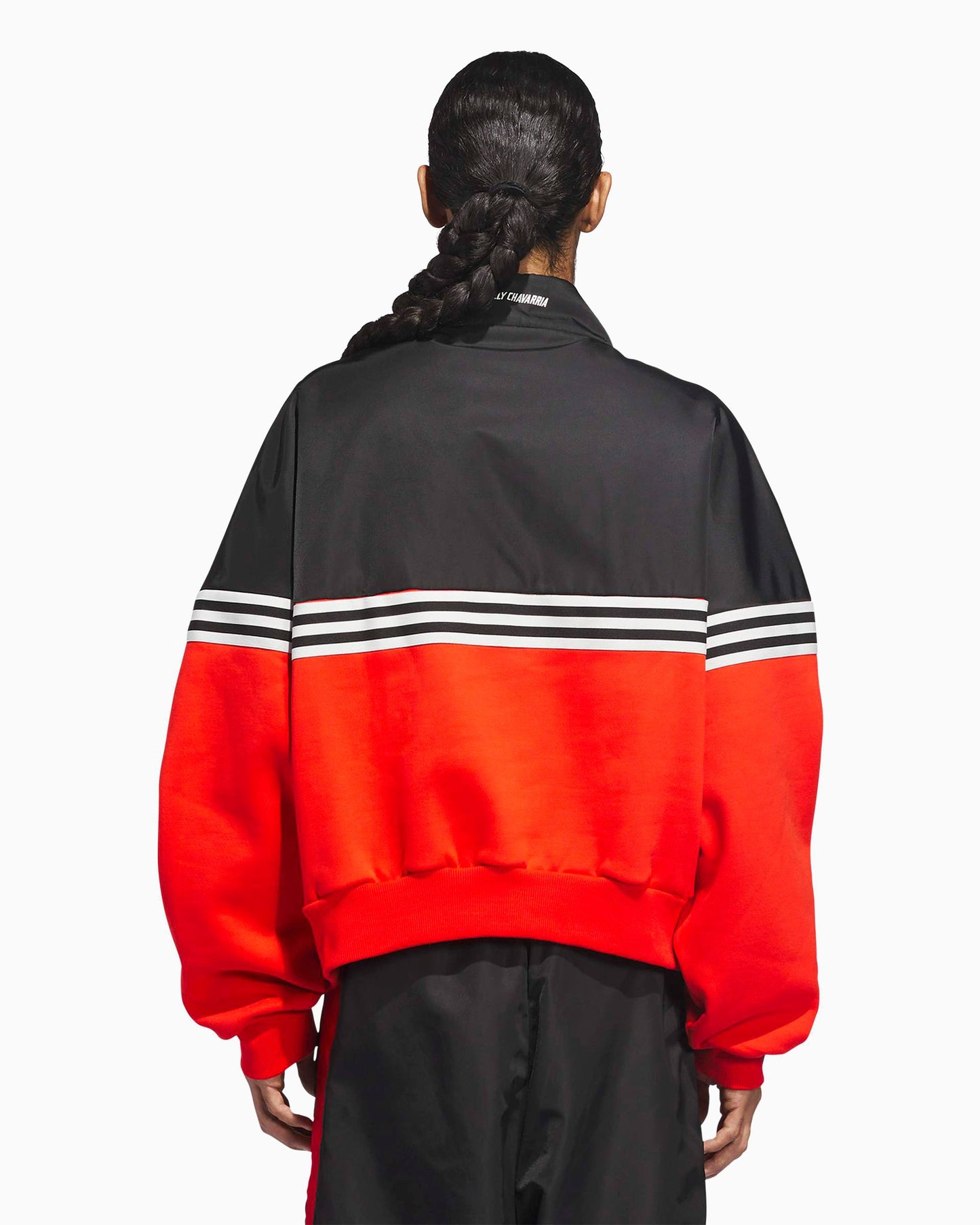 Sudadera Half Zip con logo Relaxed adidas Originals x Willy Chavarria Gomez para hombre