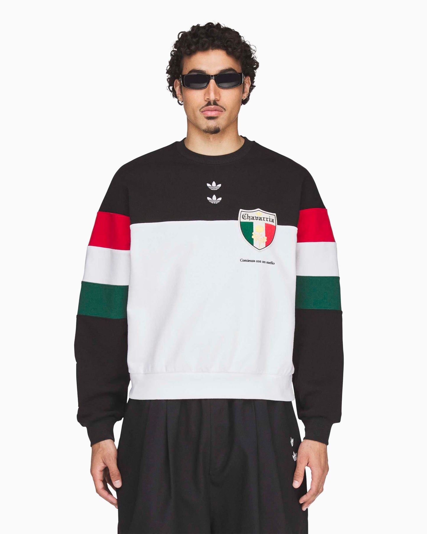 Sudadera con logo Relaxed adidas Originals x Willy Chavarria para hombre