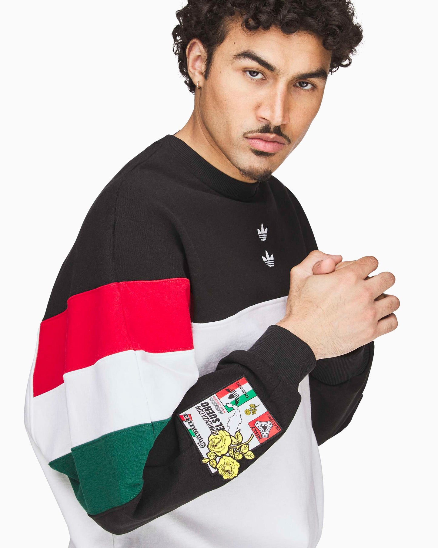 Sudadera con logo Relaxed adidas Originals x Willy Chavarria para hombre