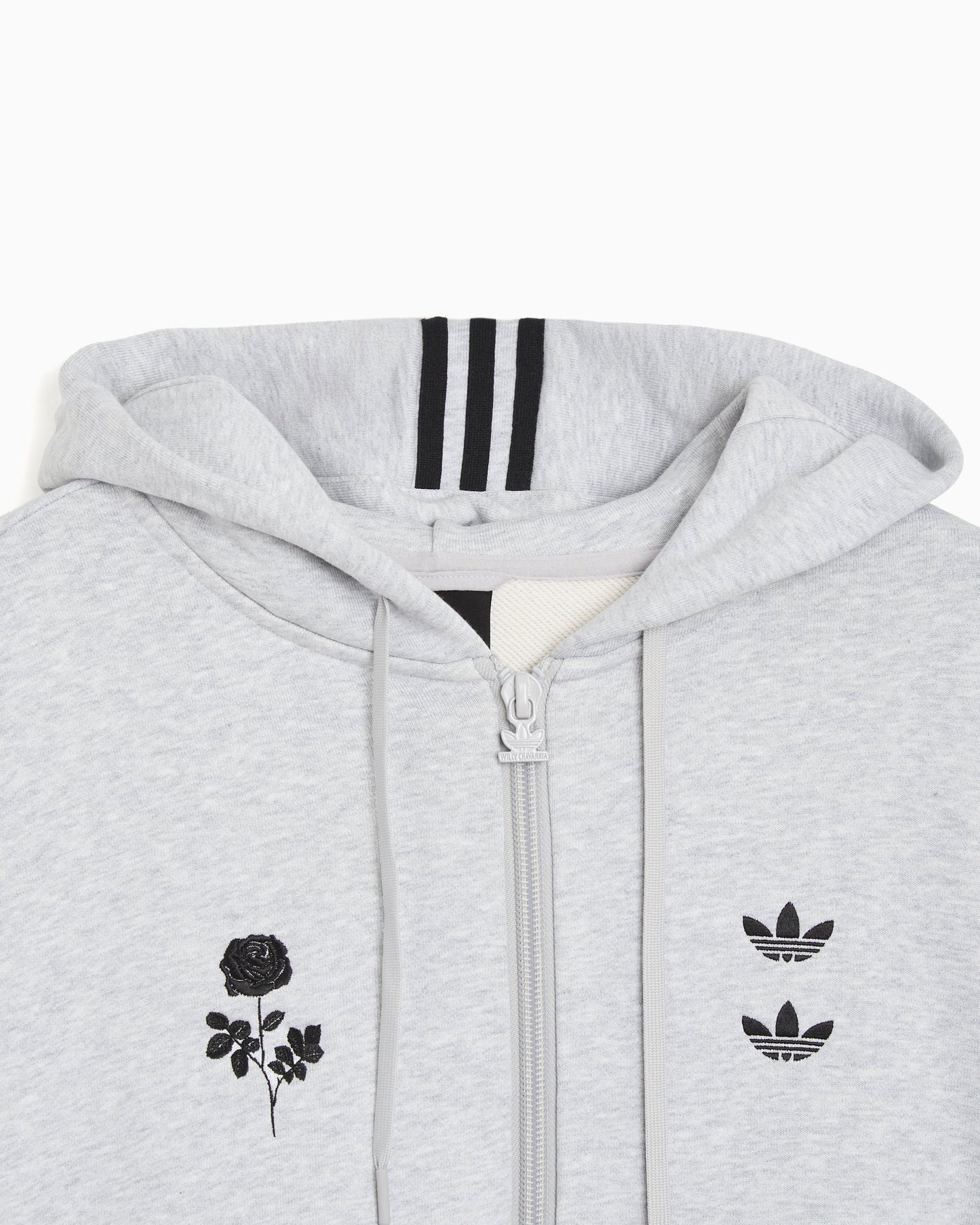 Sudadera con cremallera con logo Relaxed adidas Originals x Willy Chavarria para hombre