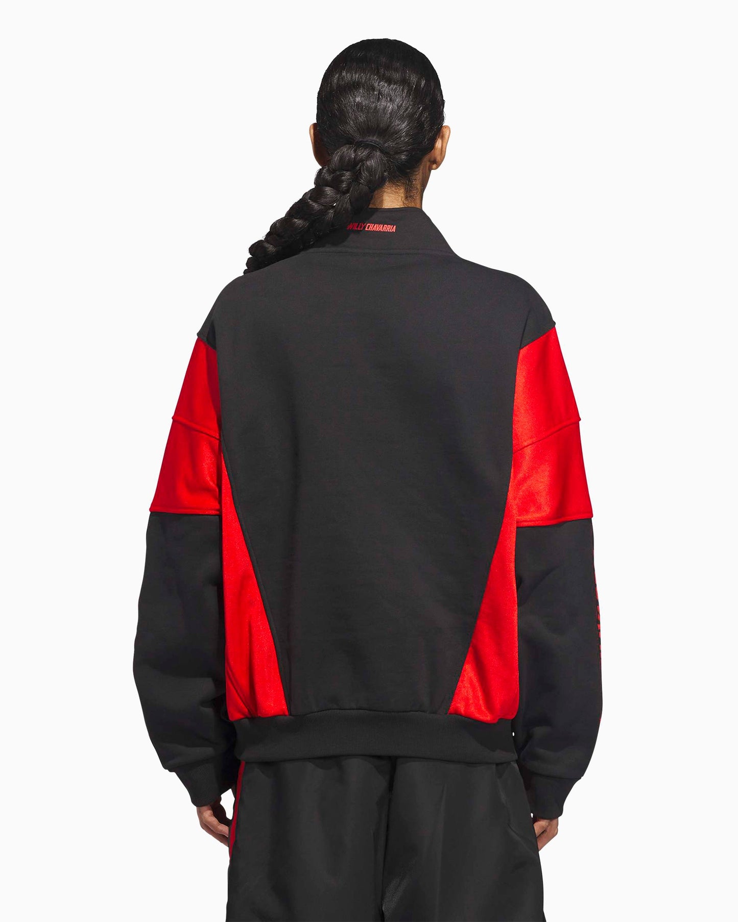 Sudadera Half Zip con logo Relaxed adidas Originals x Willy Chavarria Watsonville para hombre