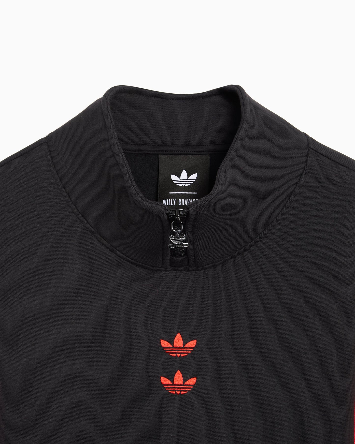 Sudadera Half Zip con logo Relaxed adidas Originals x Willy Chavarria Watsonville para hombre