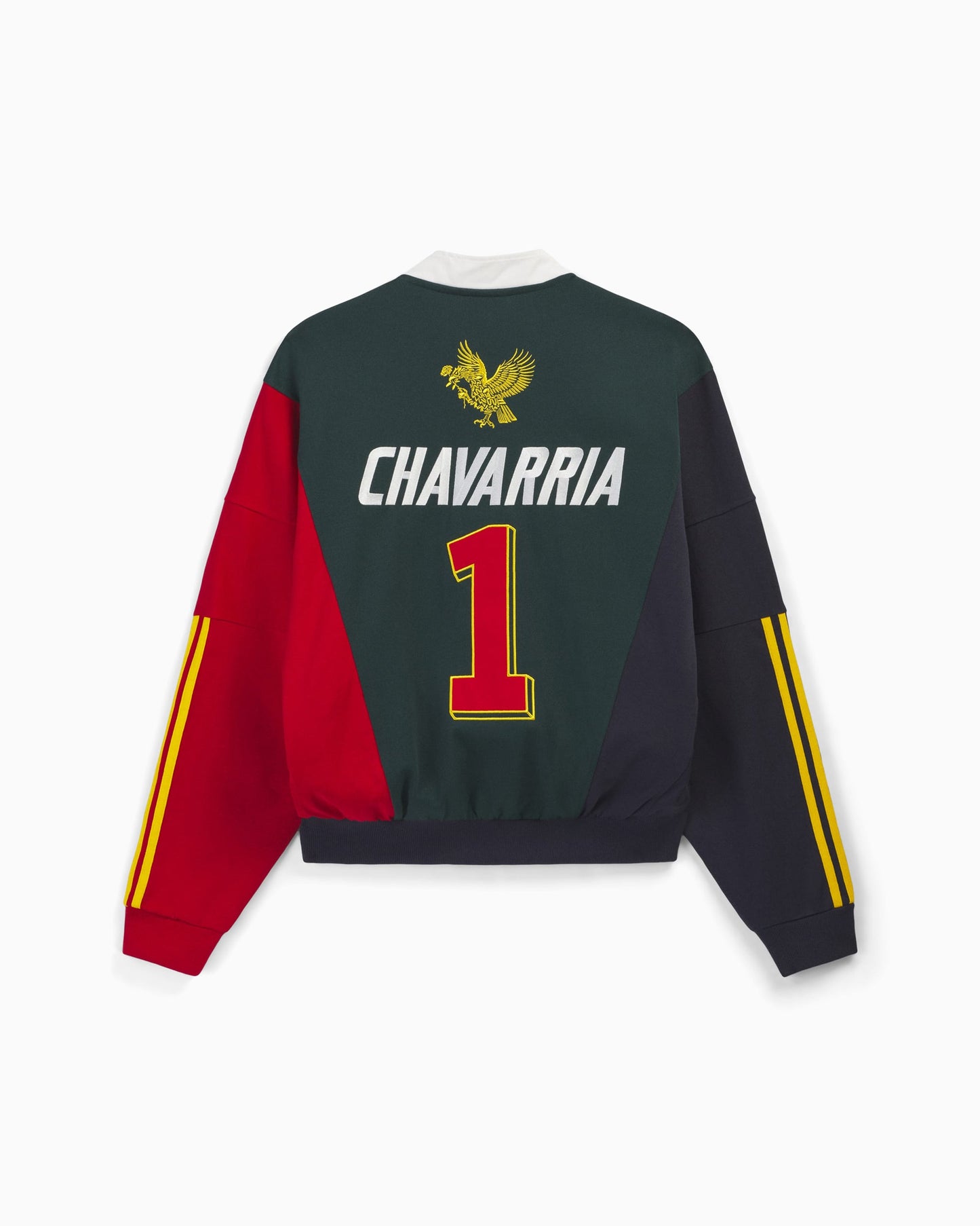 Sudadera Half Zip con logo Relaxed adidas Originals x Willy Chavarria Watsonville para hombre