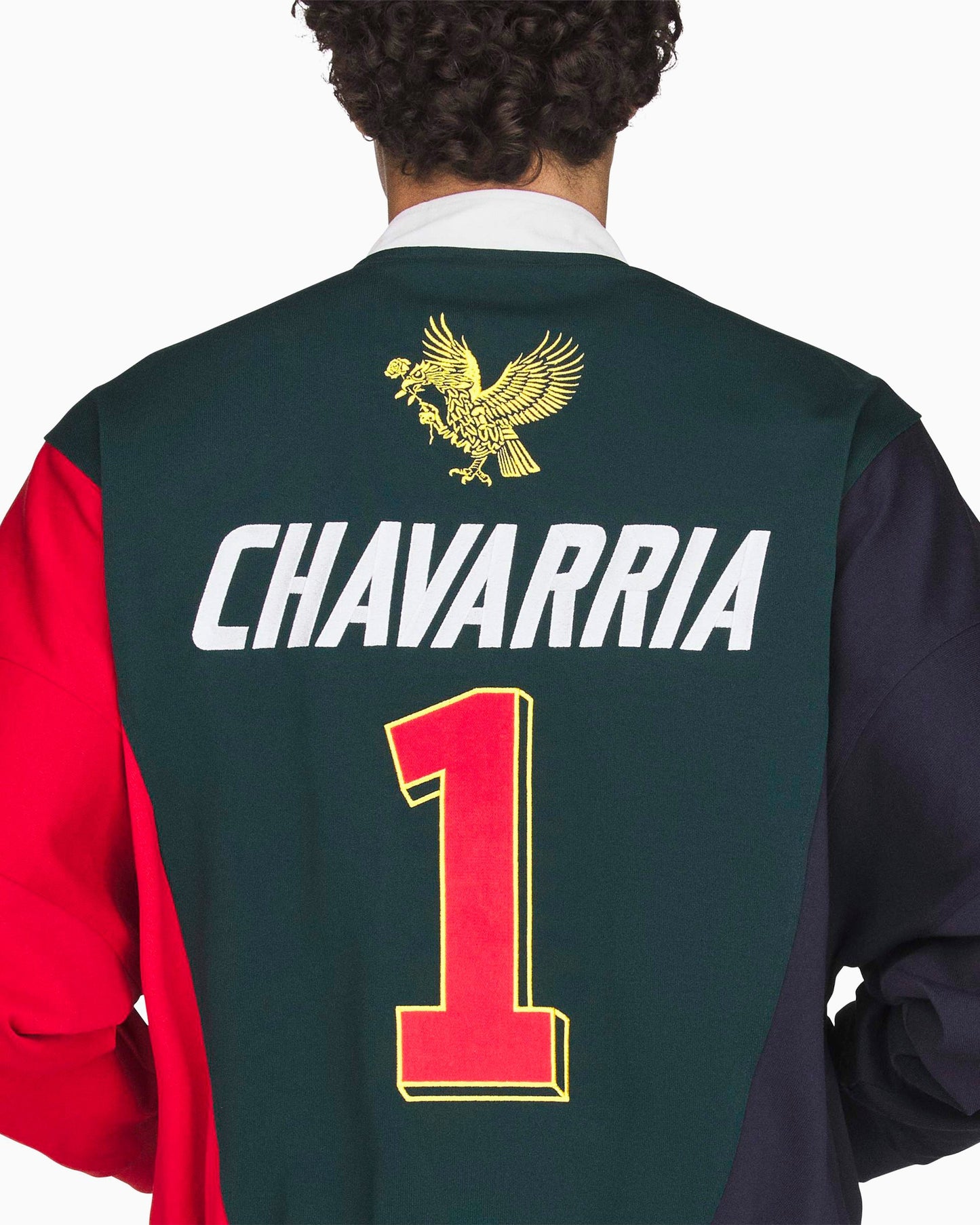 Sudadera Half Zip con logo Relaxed adidas Originals x Willy Chavarria Watsonville para hombre