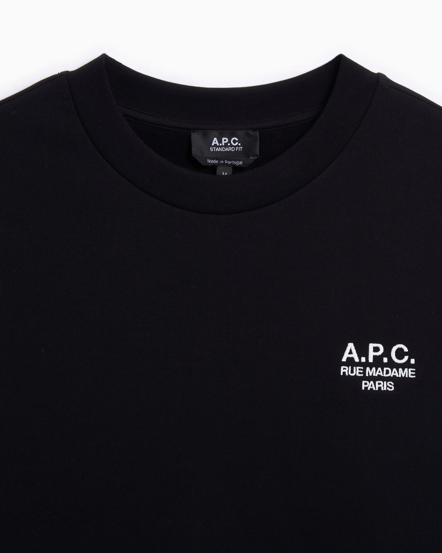 Sudadera con logo A.P.C. Rue Madame para hombre