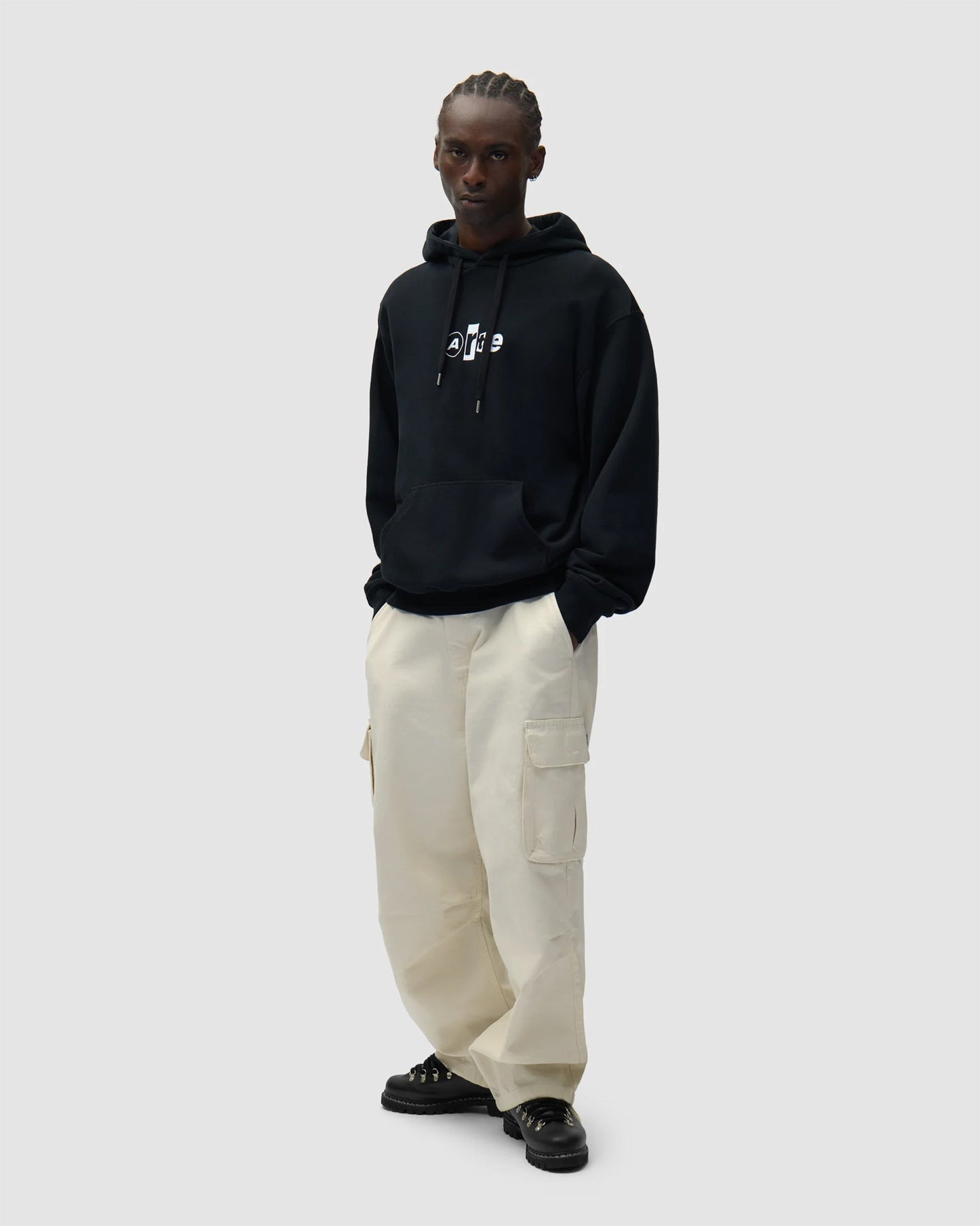 Sudadera con capucha con logo Relaxed Arte Antwerp Collage para hombre