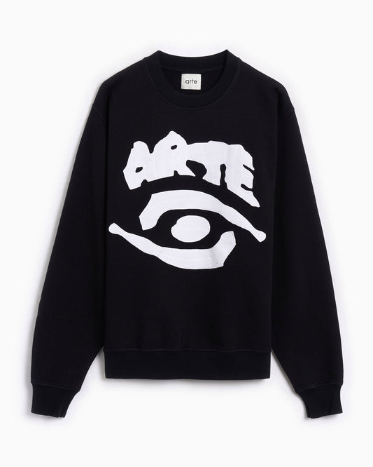 Sudadera con gráfico Arte Antwerp Eye para hombre