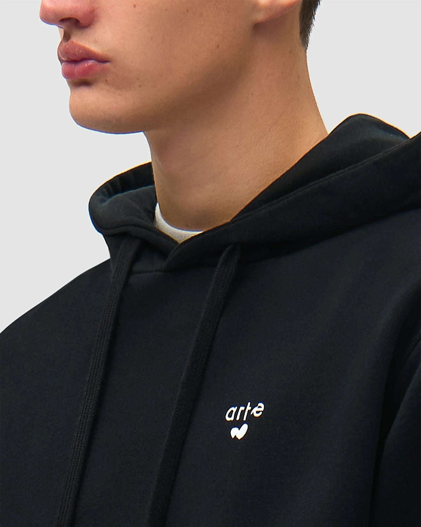 Sudadera con capucha con logo Relaxed Arte Antwerp Heart para hombre