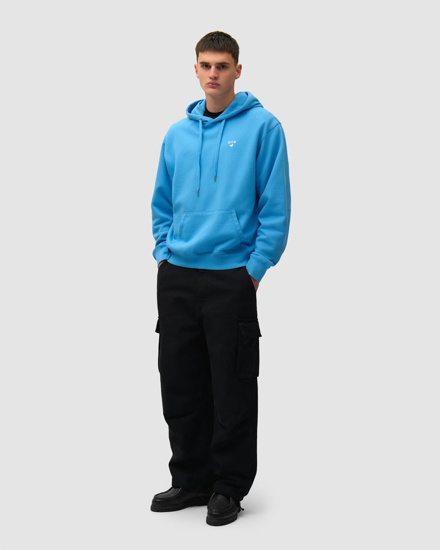 Sudadera con capucha con logo Relaxed Arte Antwerp Heart para hombre