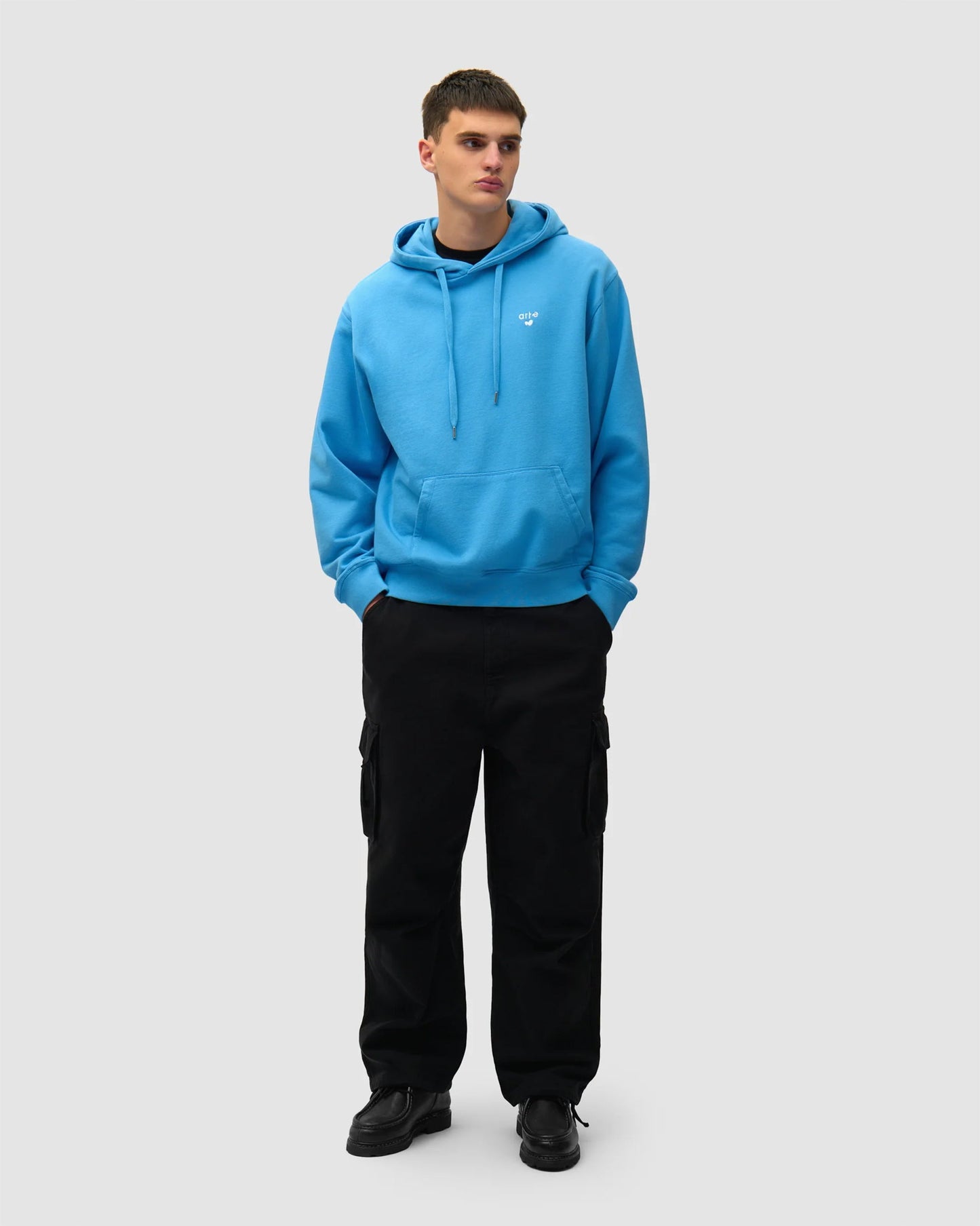 Sudadera con capucha con logo Relaxed Arte Antwerp Heart para hombre