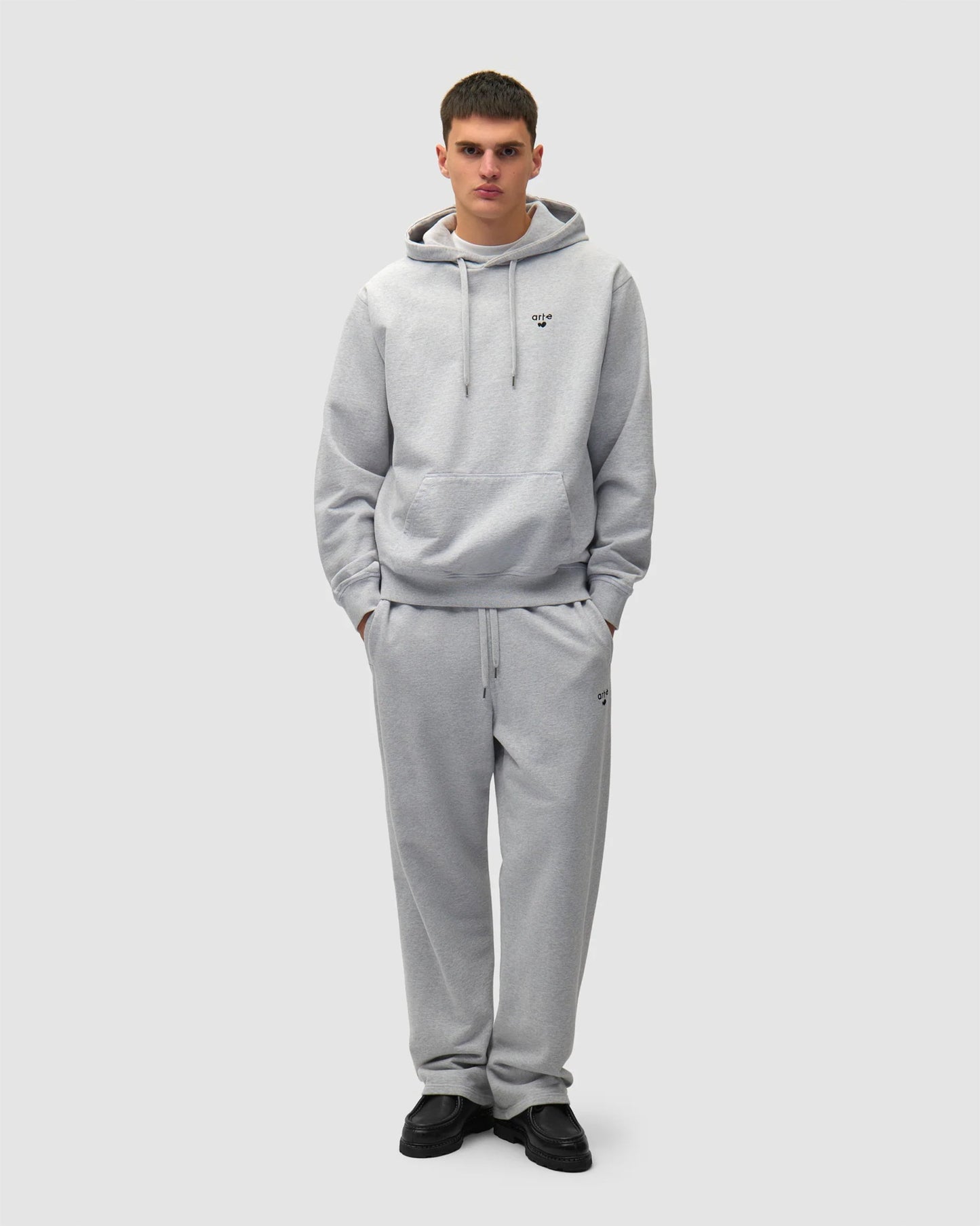 Sudadera con capucha con logo Relaxed Arte Antwerp Heart para hombre
