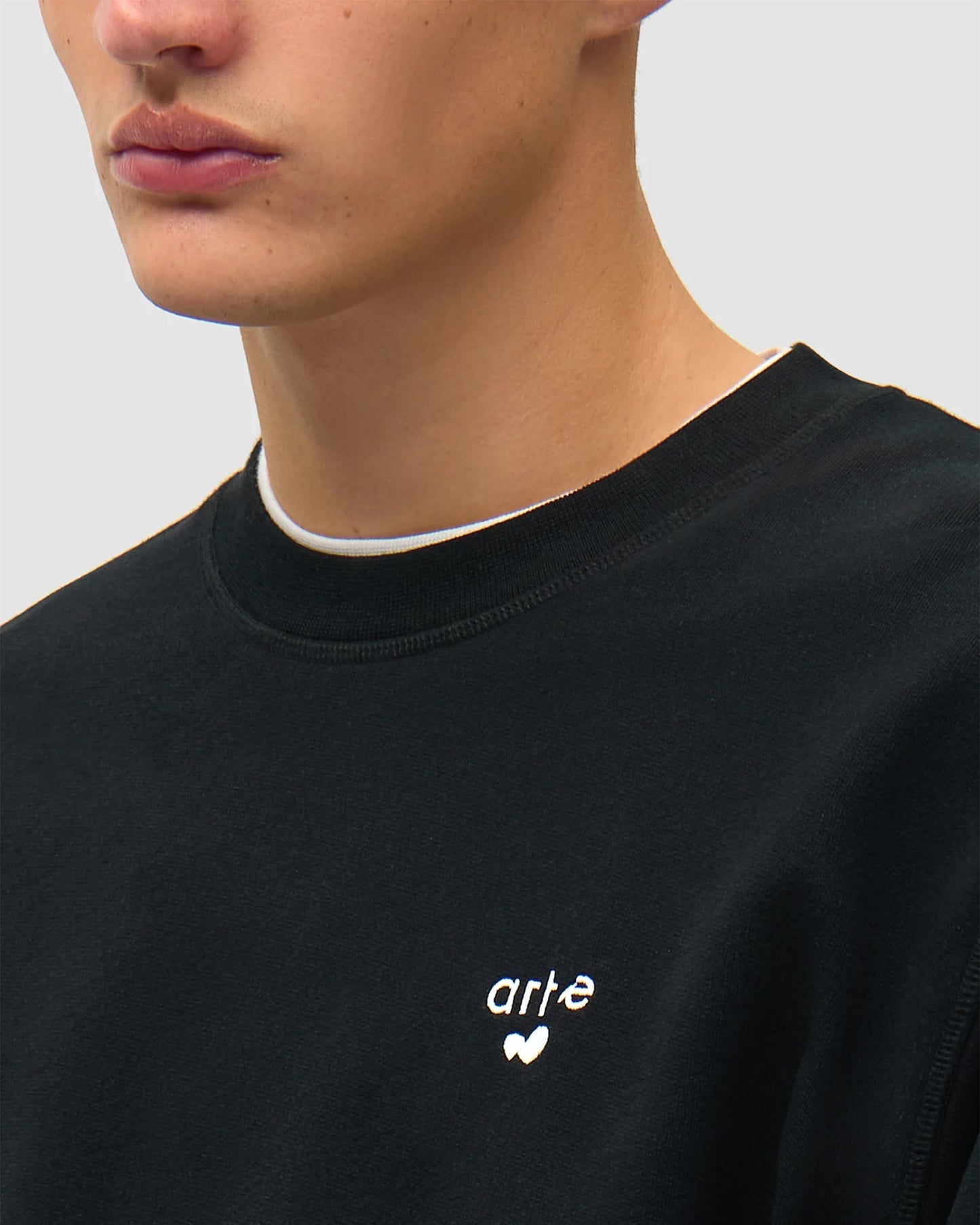 Sudadera con logo Relaxed Arte Antwerp Heart para hombre