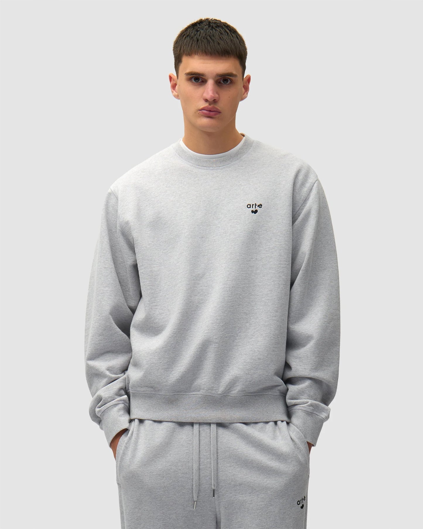Sudadera con logo Relaxed Arte Antwerp Heart para hombre