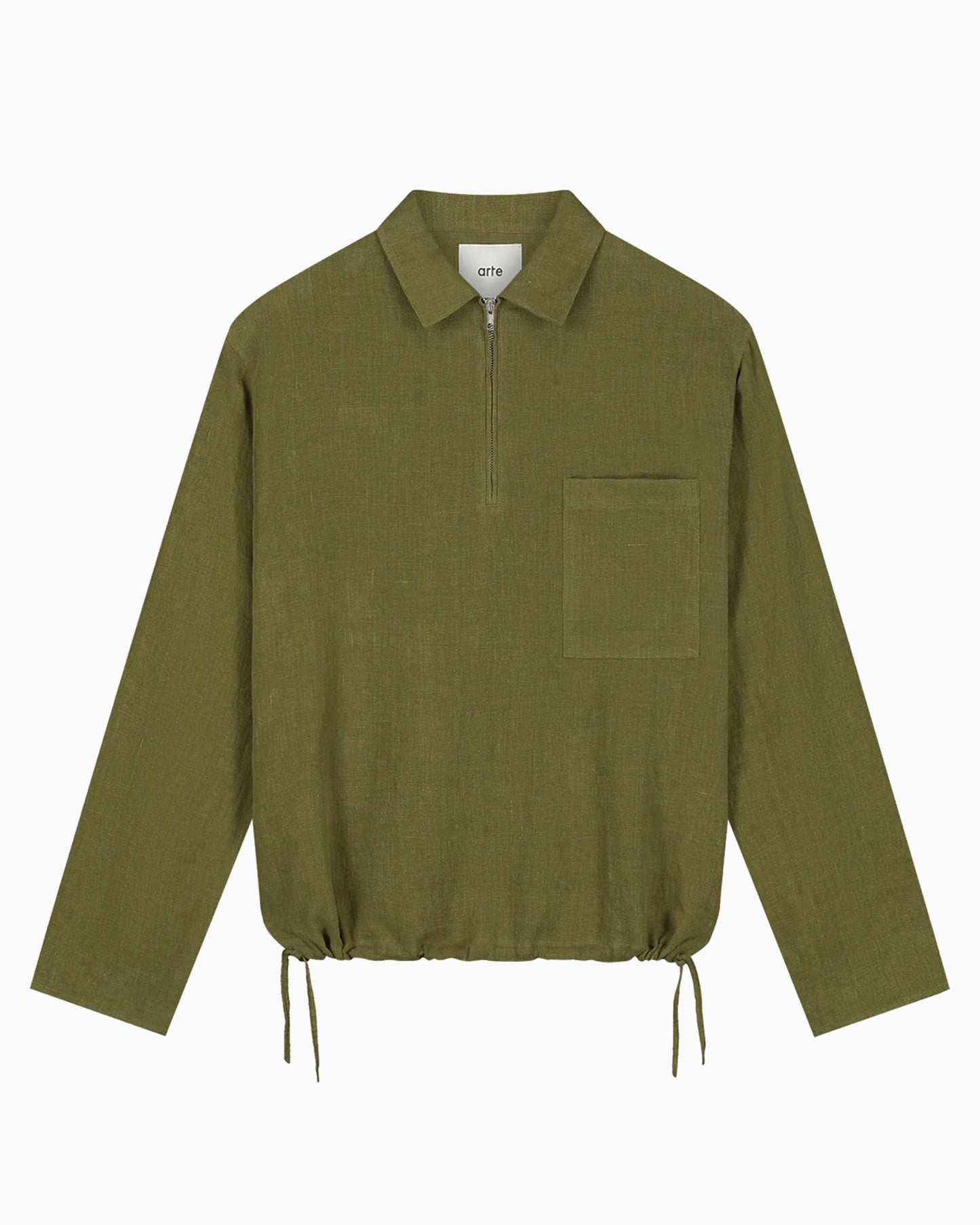 Sudadera Half Zip Relaxed Arte Antwerp Linen para hombre