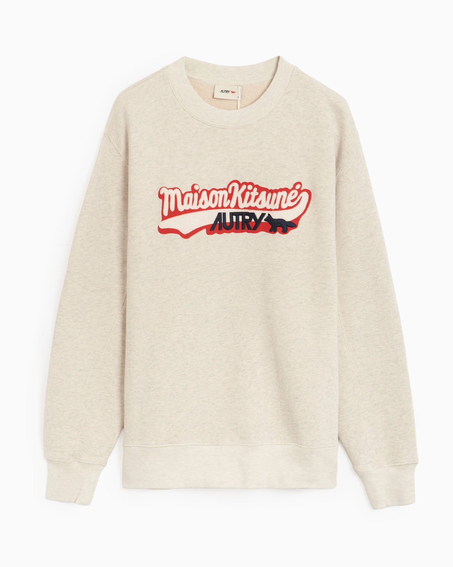 Sudadera con logo Autry x Maison Kitsuné Varsity para hombre