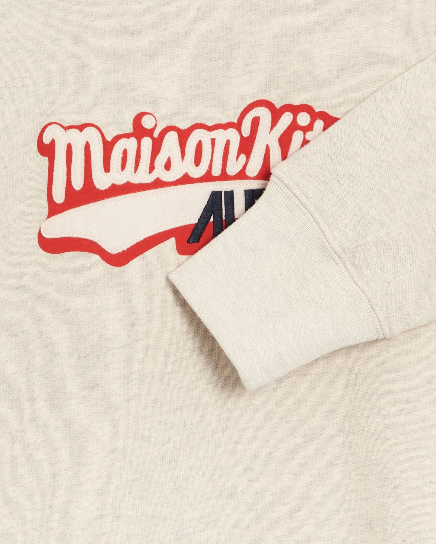 Sudadera con logo Autry x Maison Kitsuné Varsity para hombre