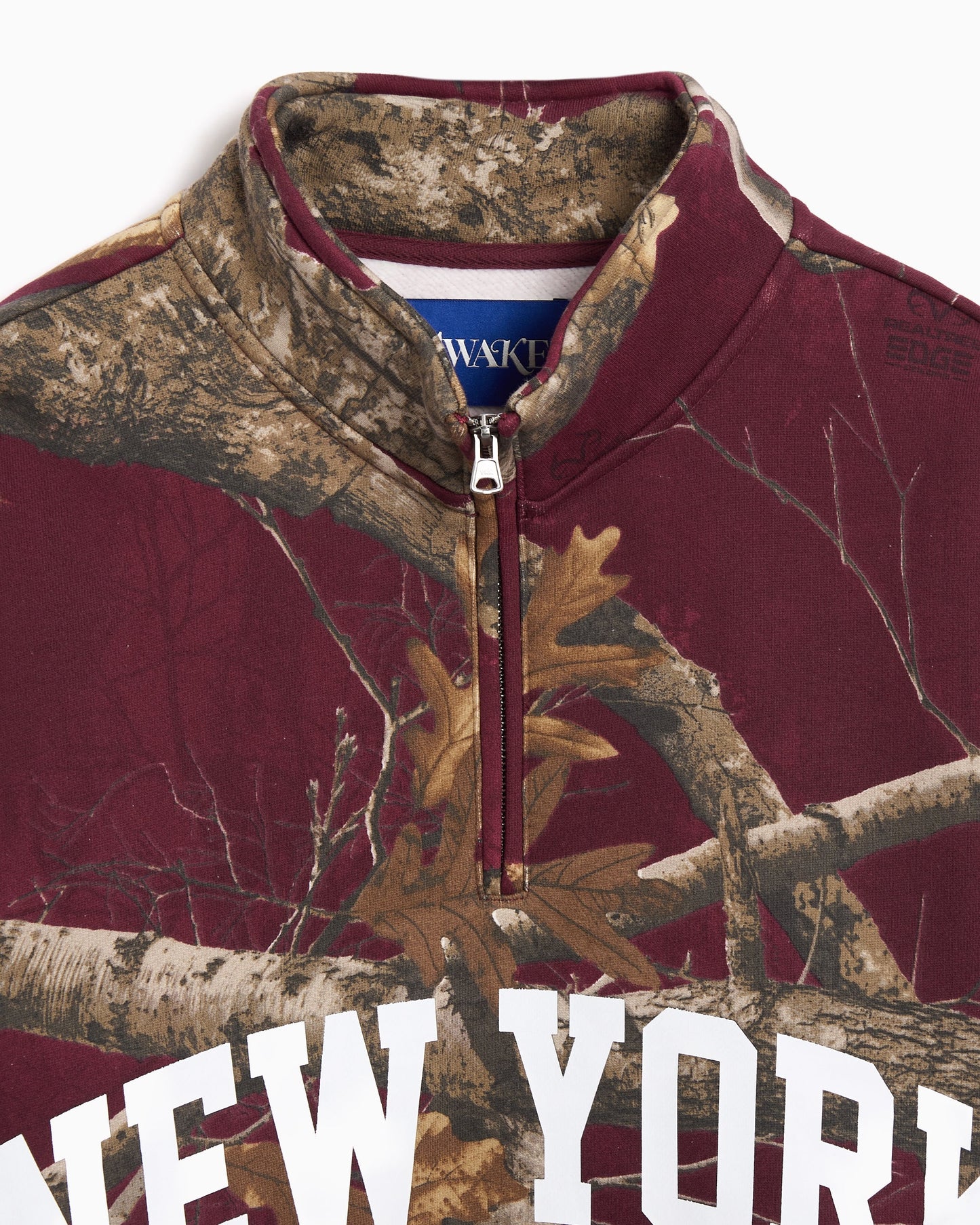 Sudadera Half Zip con gráfico Awake NY Arch para hombre