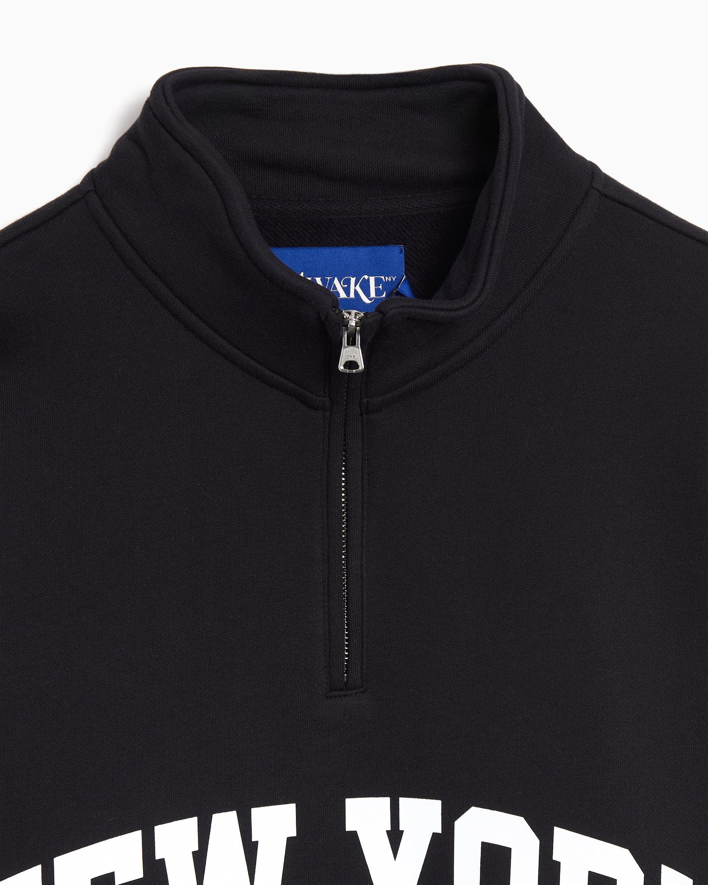 Sudadera Half Zip con logo Awake NY Arch para hombre