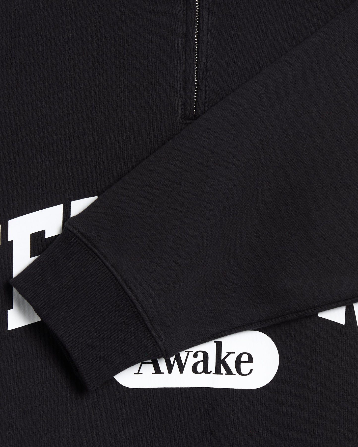 Sudadera Half Zip con logo Awake NY Arch para hombre