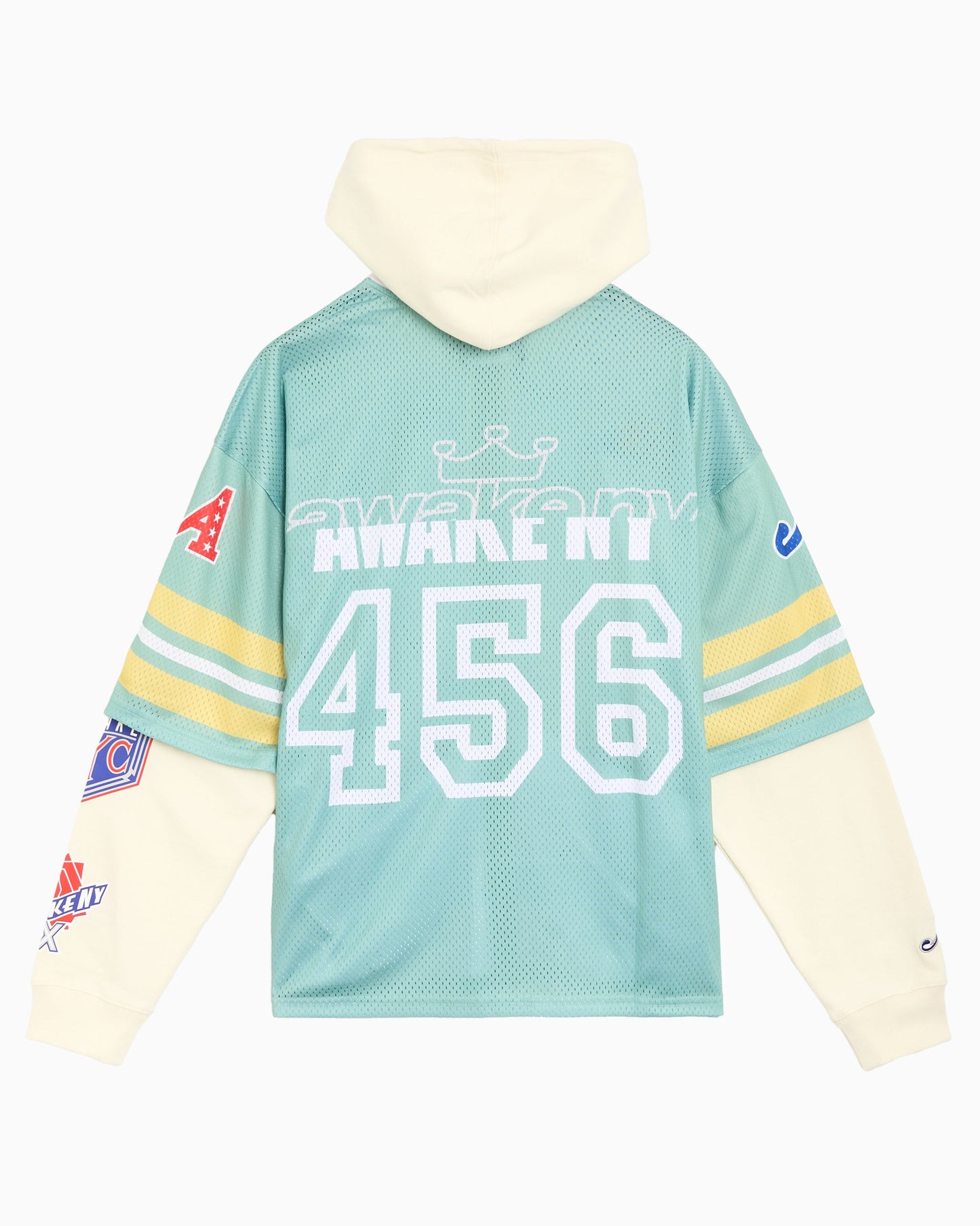 Sudadera con cremallera con gráfico Relaxed Awake NY Headcrack Champs para hombre
