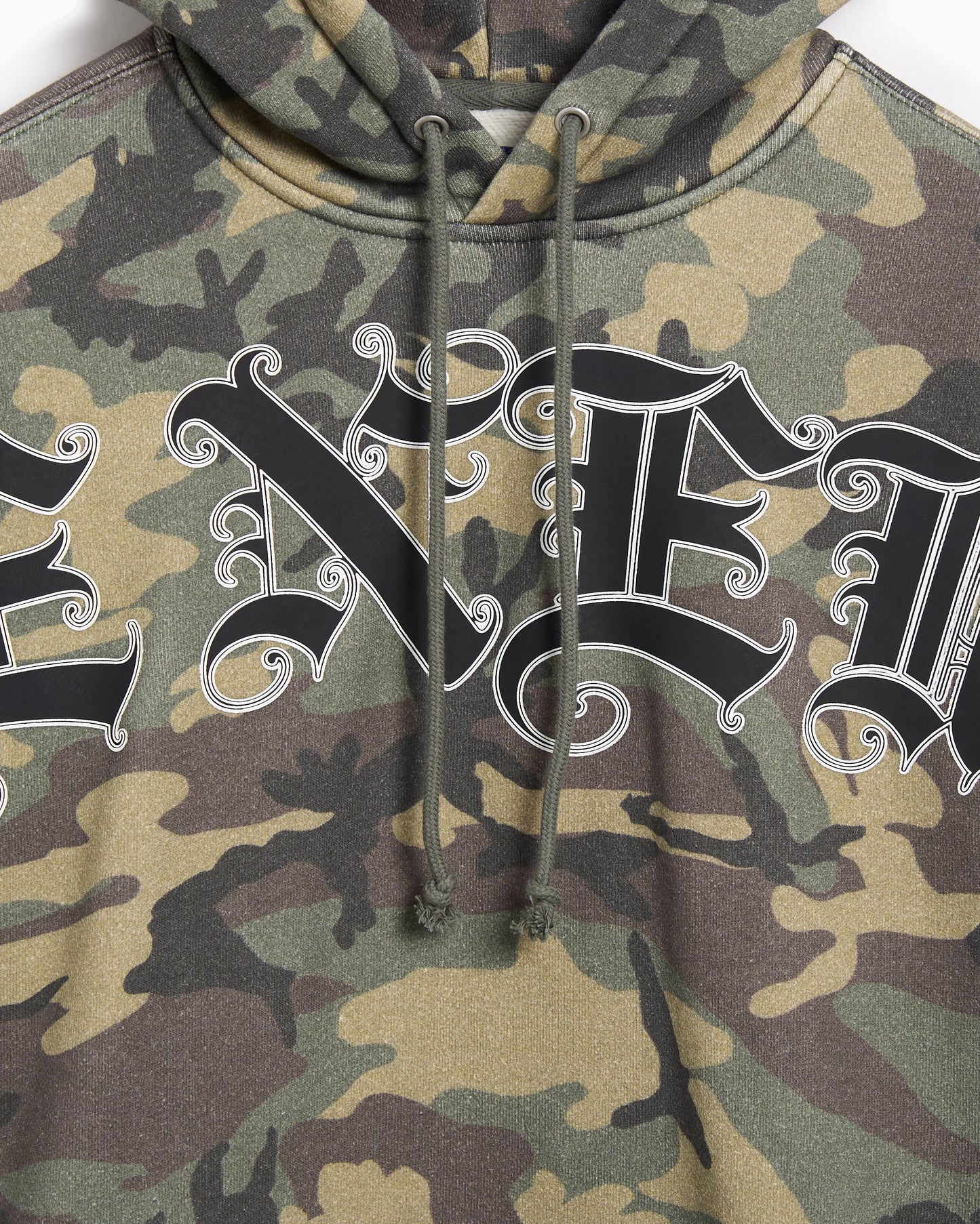 Sudadera con capucha Awake NY Old English Camo para hombre