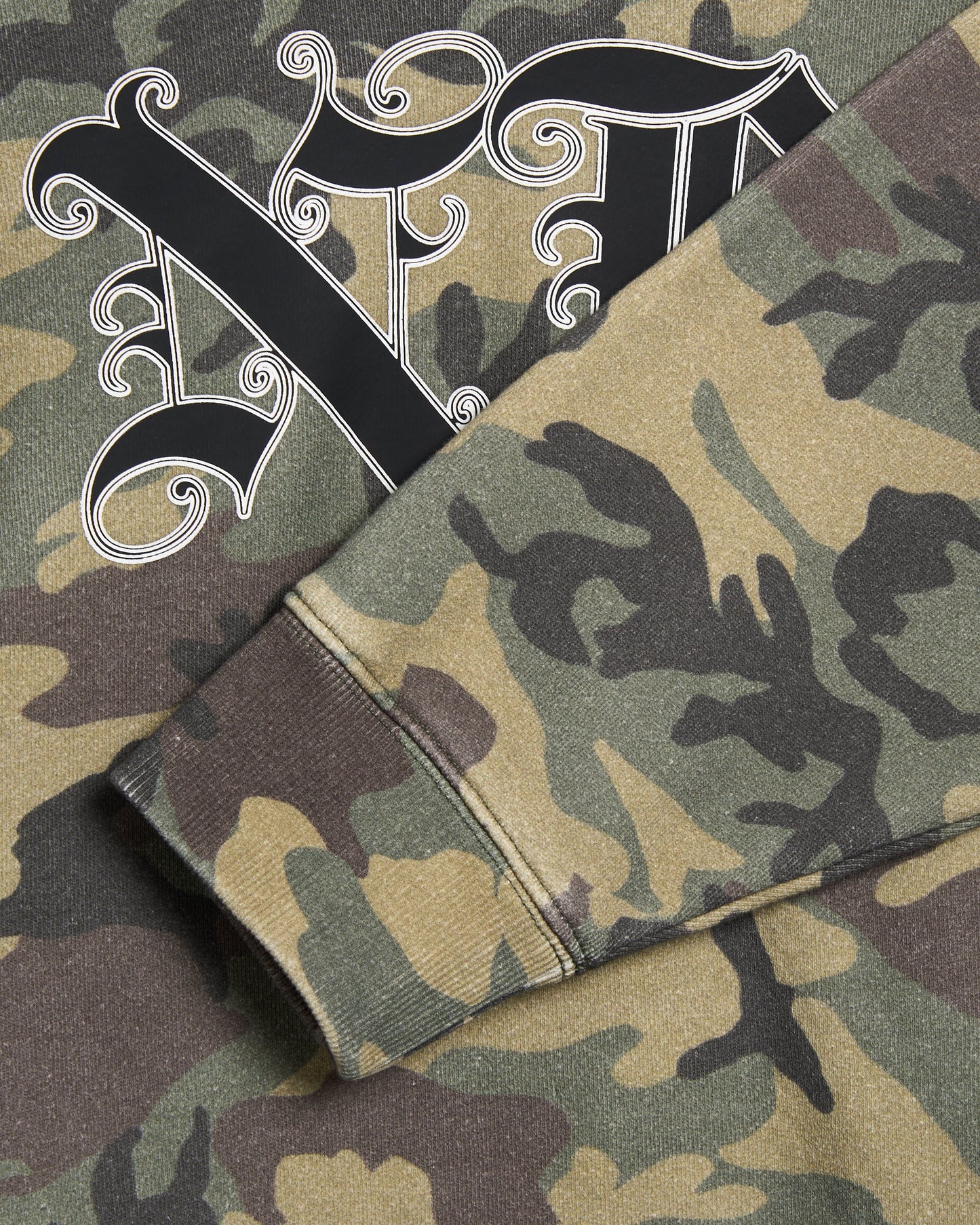 Sudadera con capucha Awake NY Old English Camo para hombre