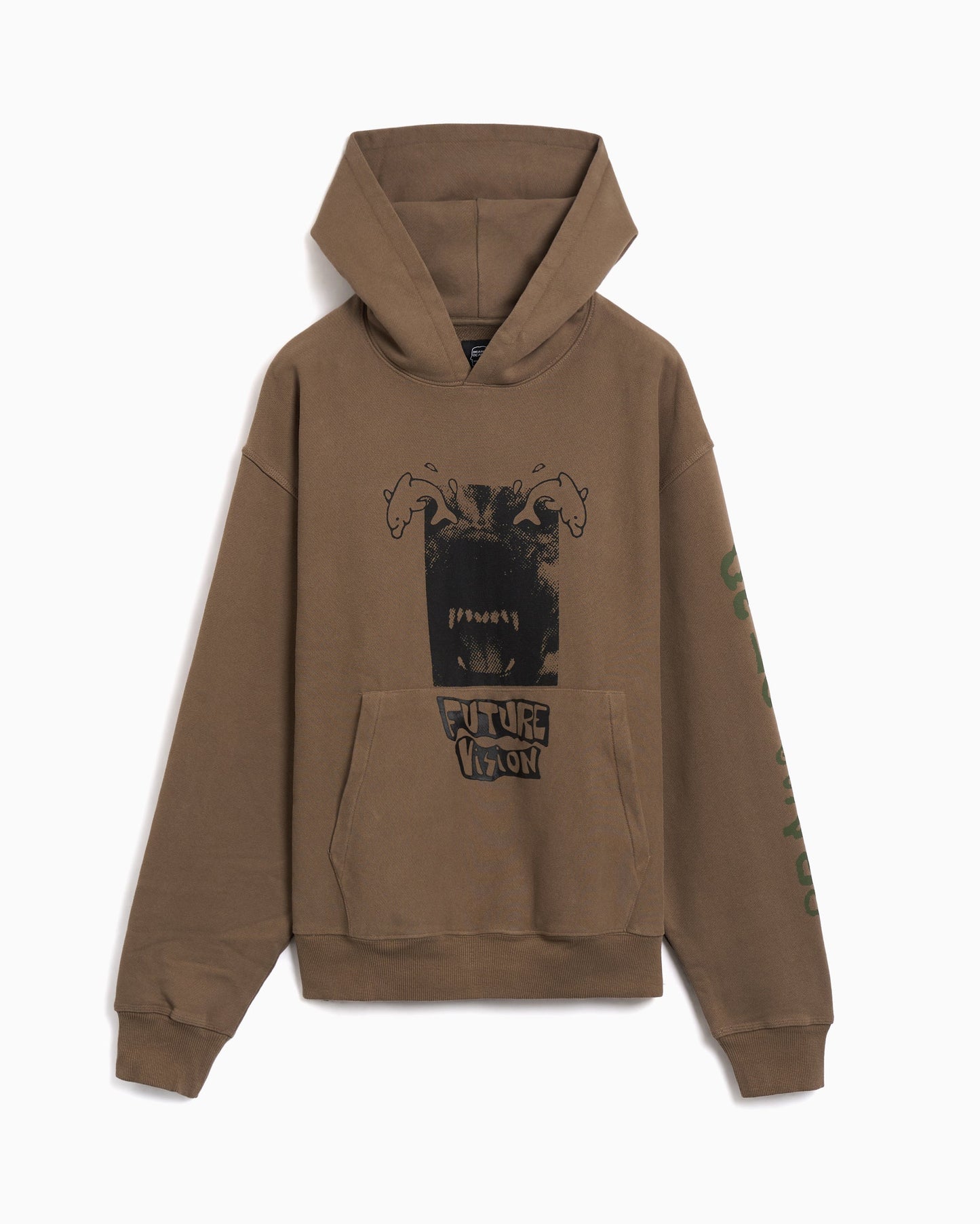 Sudadera con capucha con gráfico Brain Dead Future Vision para hombre