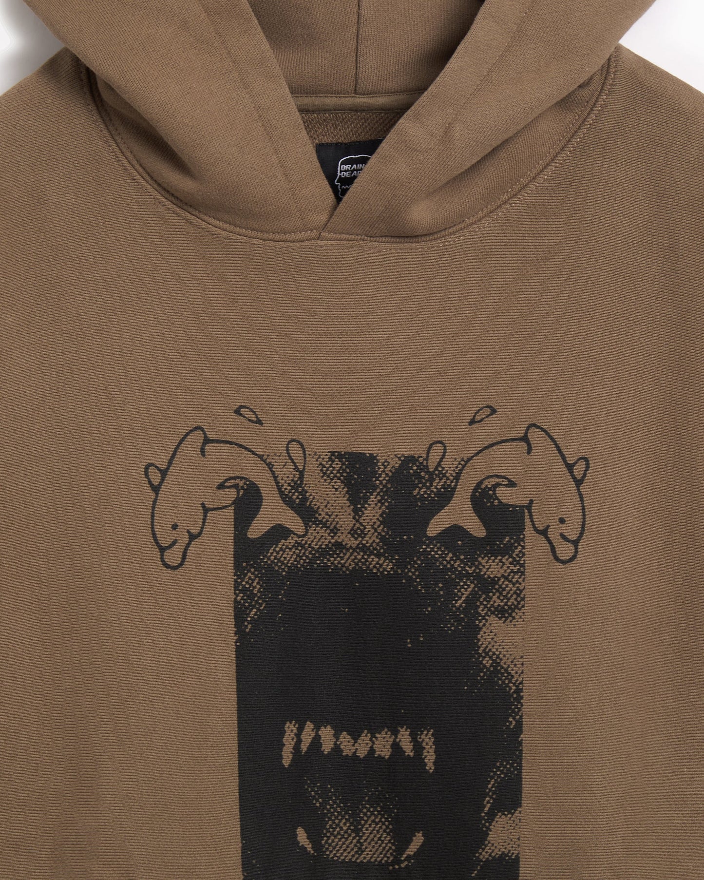 Sudadera con capucha con gráfico Brain Dead Future Vision para hombre