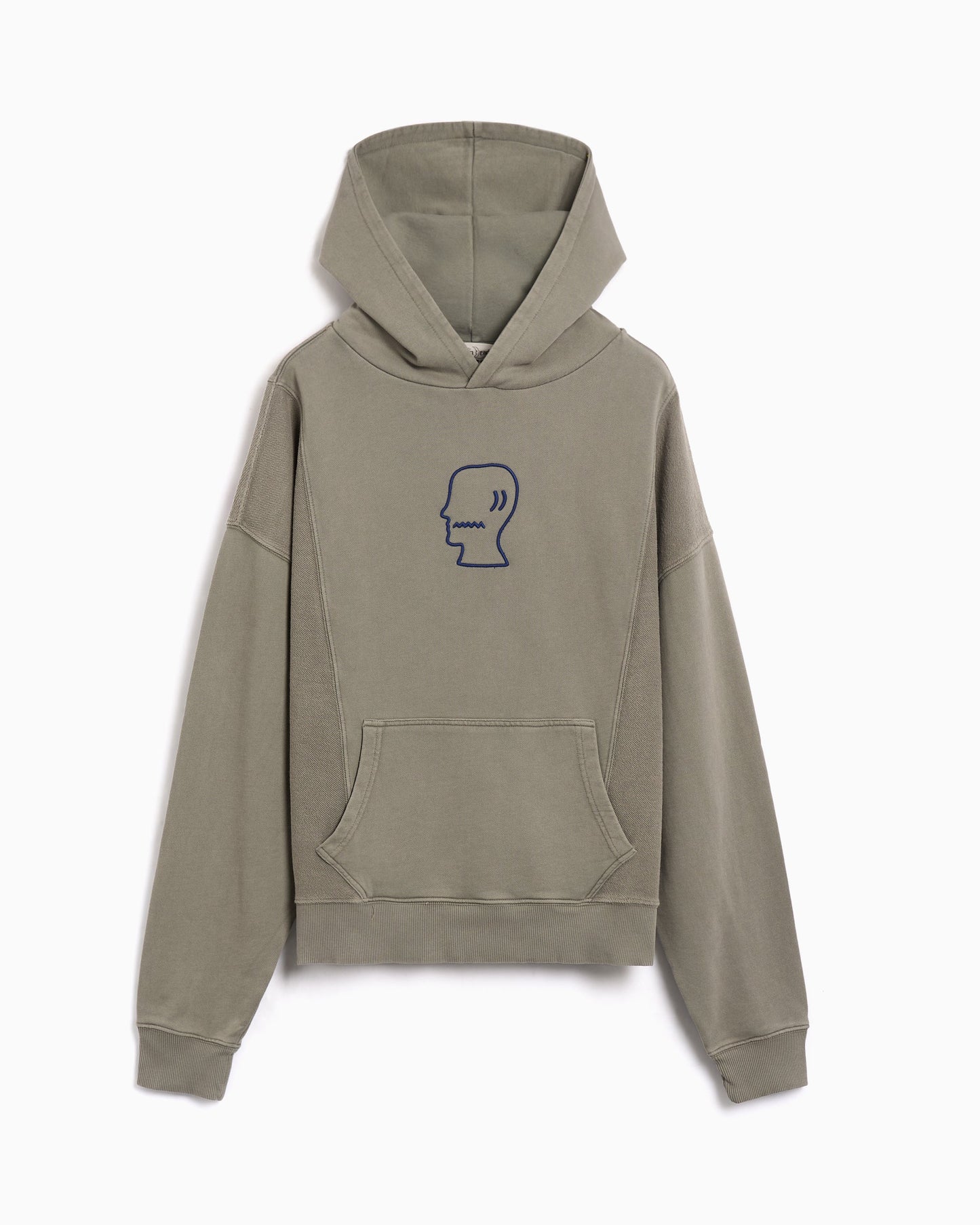 Sudadera con capucha con logo Crop Brain Dead Mendoza para hombre