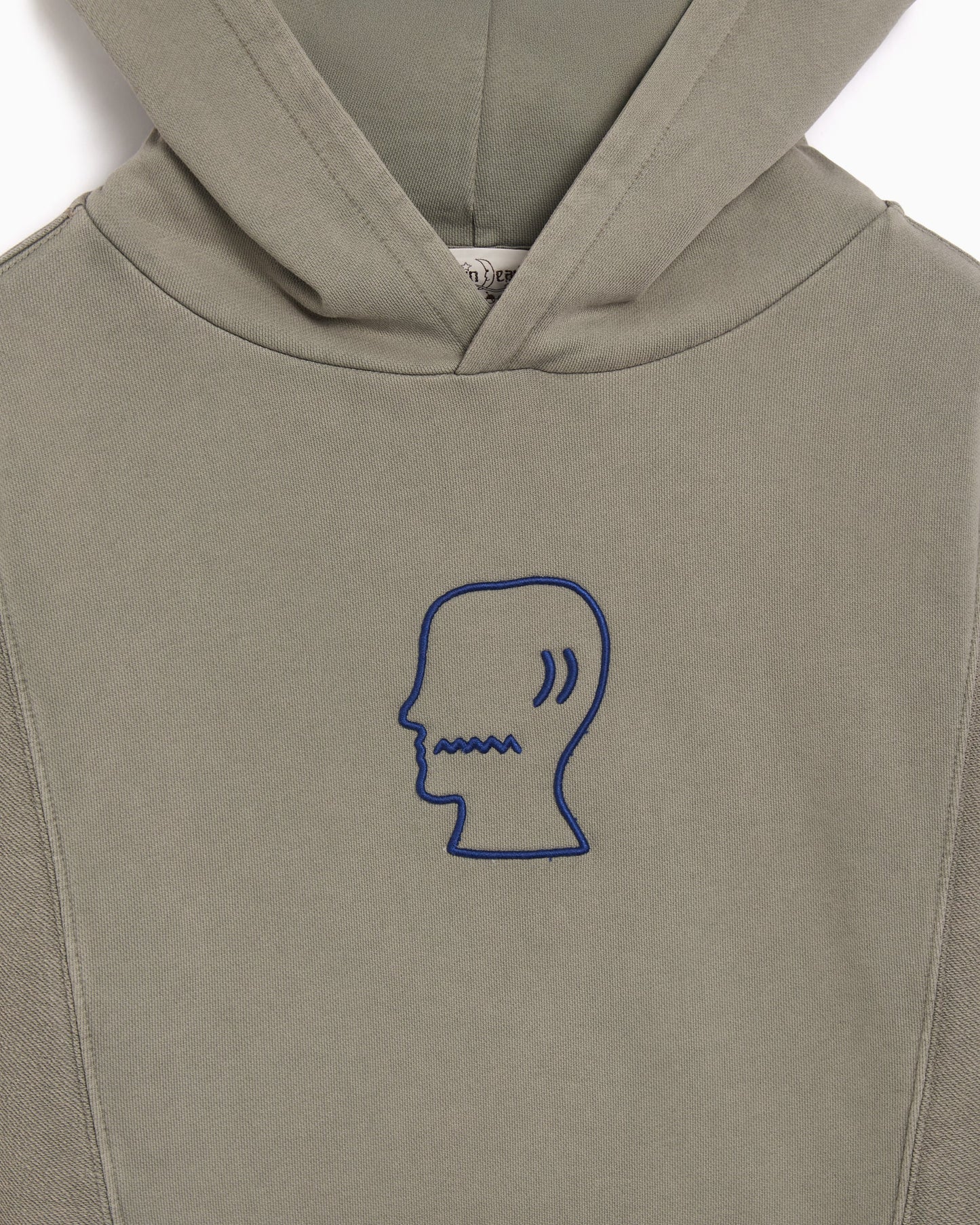 Sudadera con capucha con logo Crop Brain Dead Mendoza para hombre