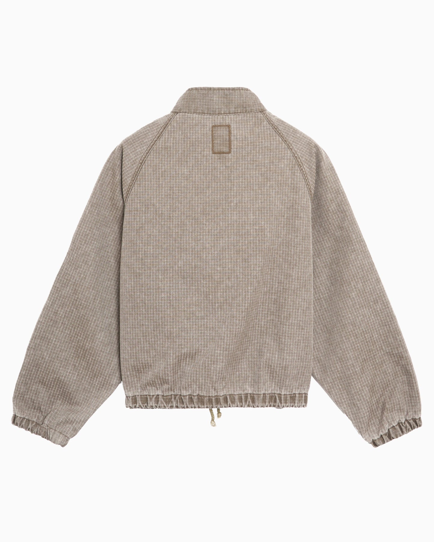 Sudadera Half Zip con logo Relaxed Brain Dead Washed Ripstop para hombre