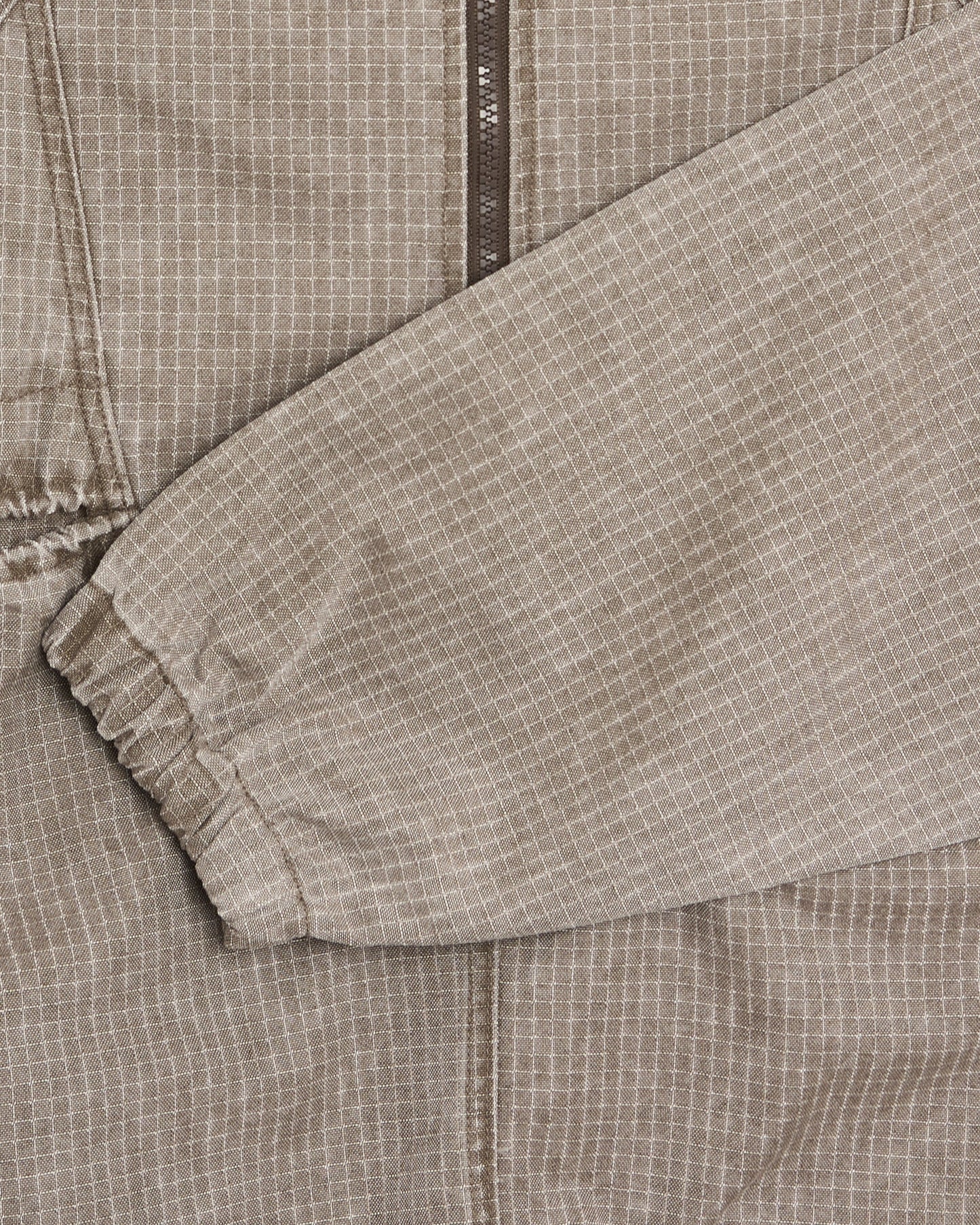 Sudadera Half Zip con logo Relaxed Brain Dead Washed Ripstop para hombre