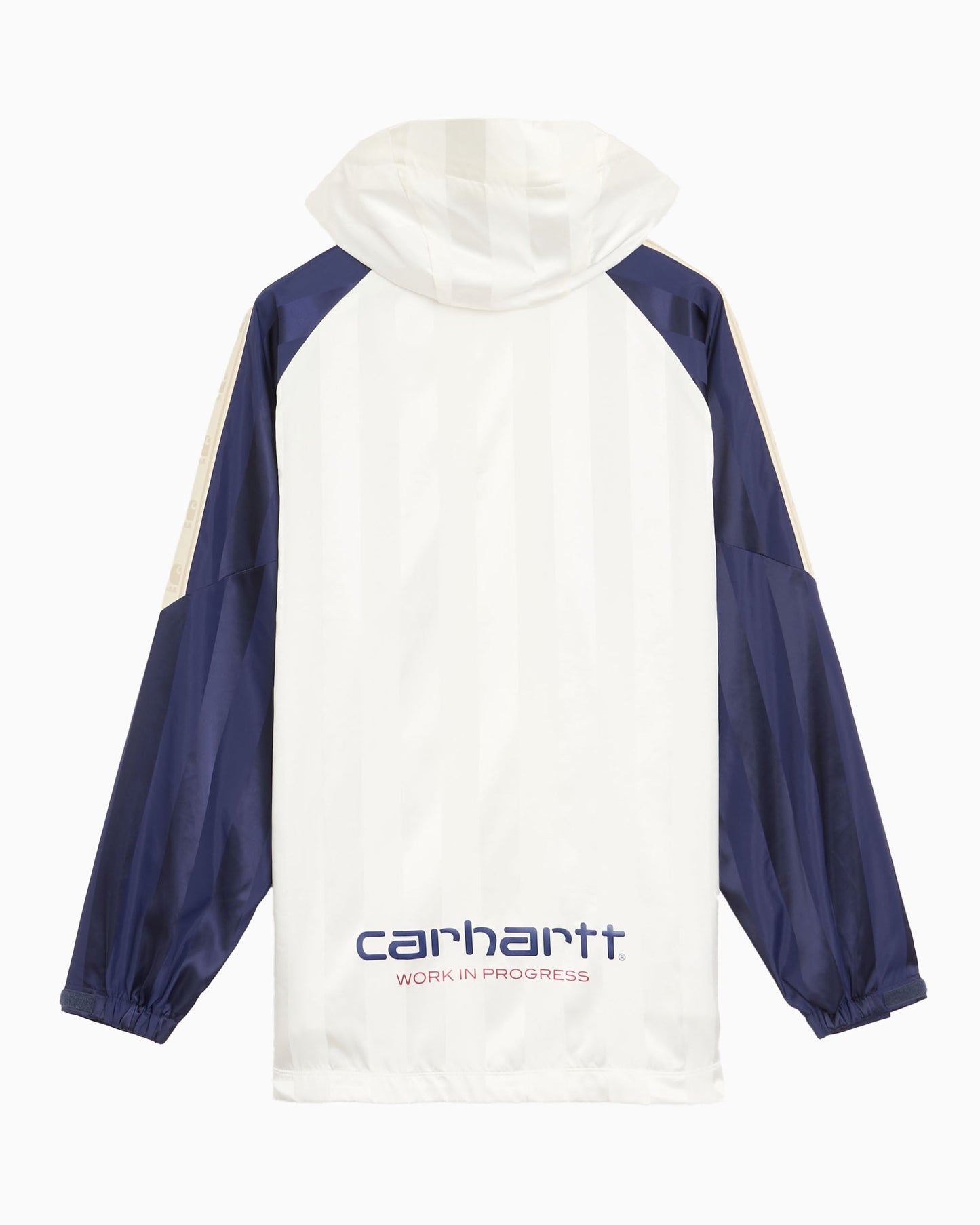 Sudadera con cremallera de rayas Carhartt WIP x F.C. Real Bristol Warm Up Unisex