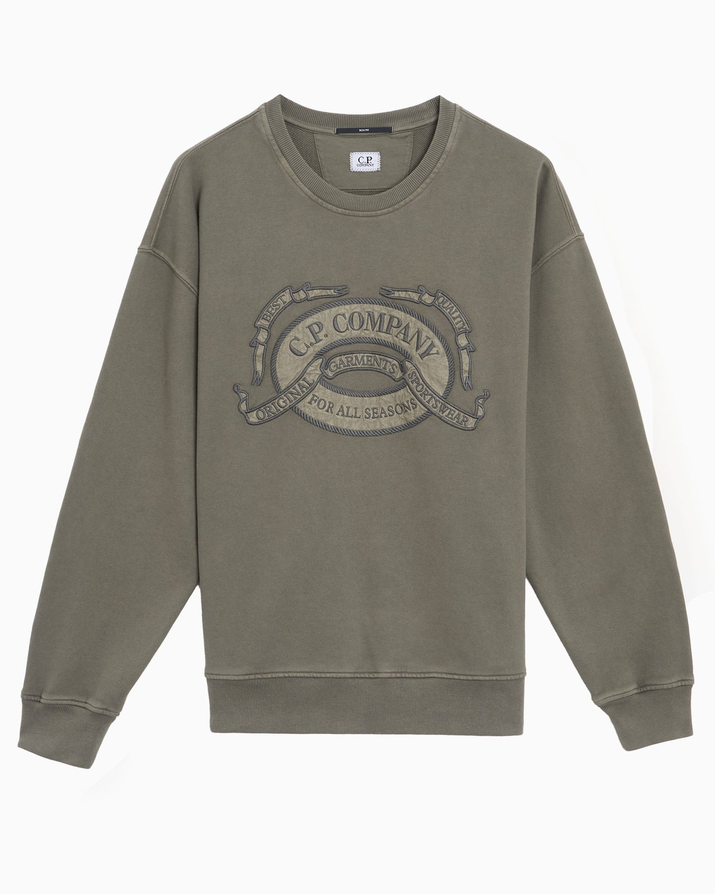 Sudadera bordado Boxy CP Company para hombre