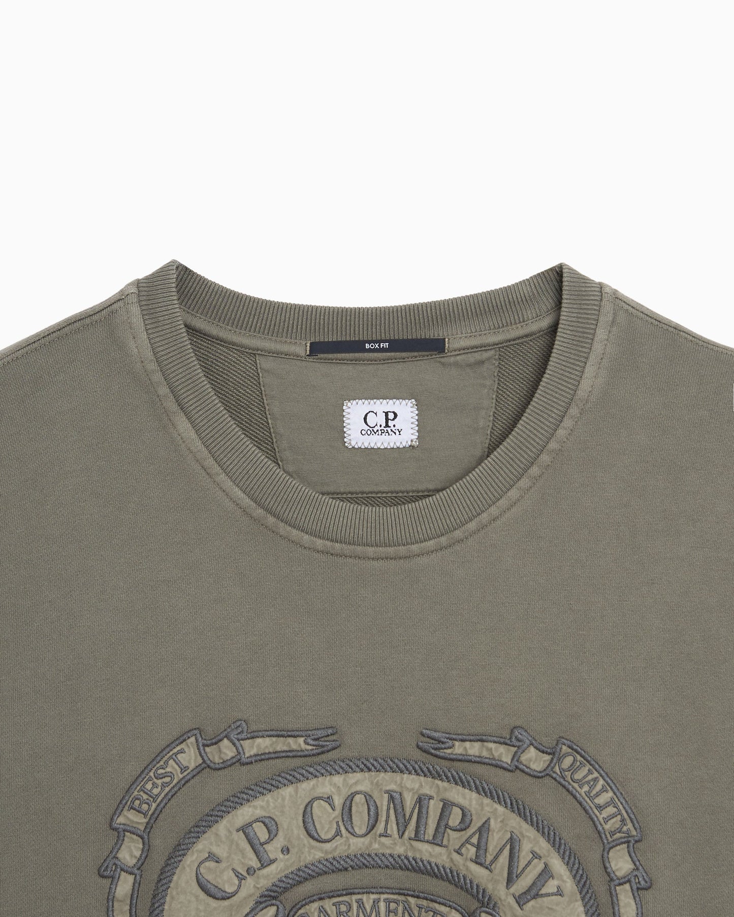 Sudadera bordado Boxy CP Company para hombre