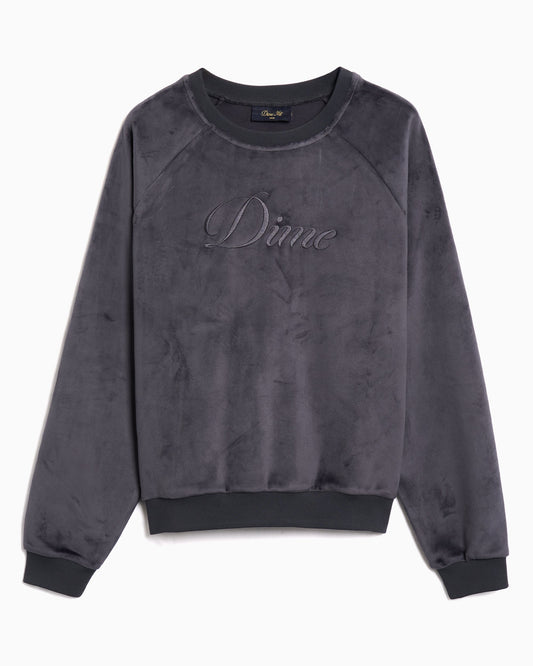 Sudadera con logo Dime MTL Cursive Velvet para hombre